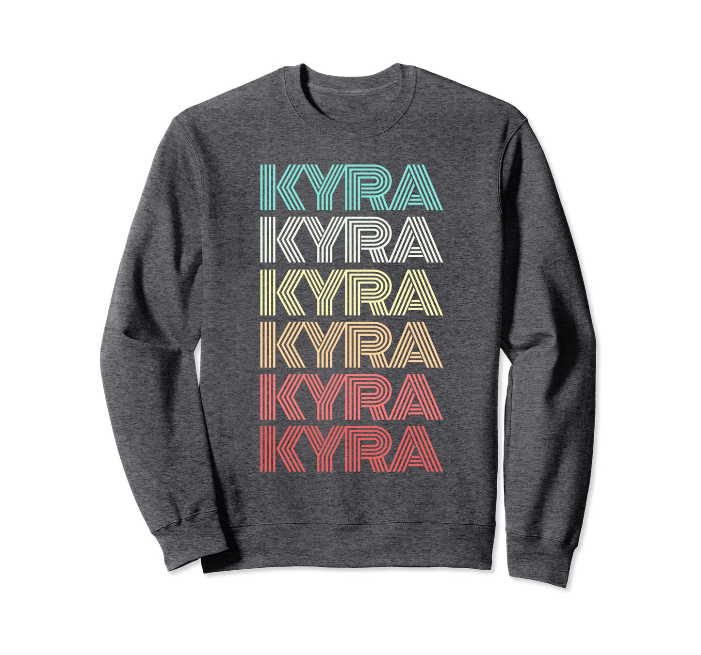 First Name Kyra Indian Personalized Sweatshirt - Custom Art Print Unisex - T-Shirt, Sweatshirt, Hoodie