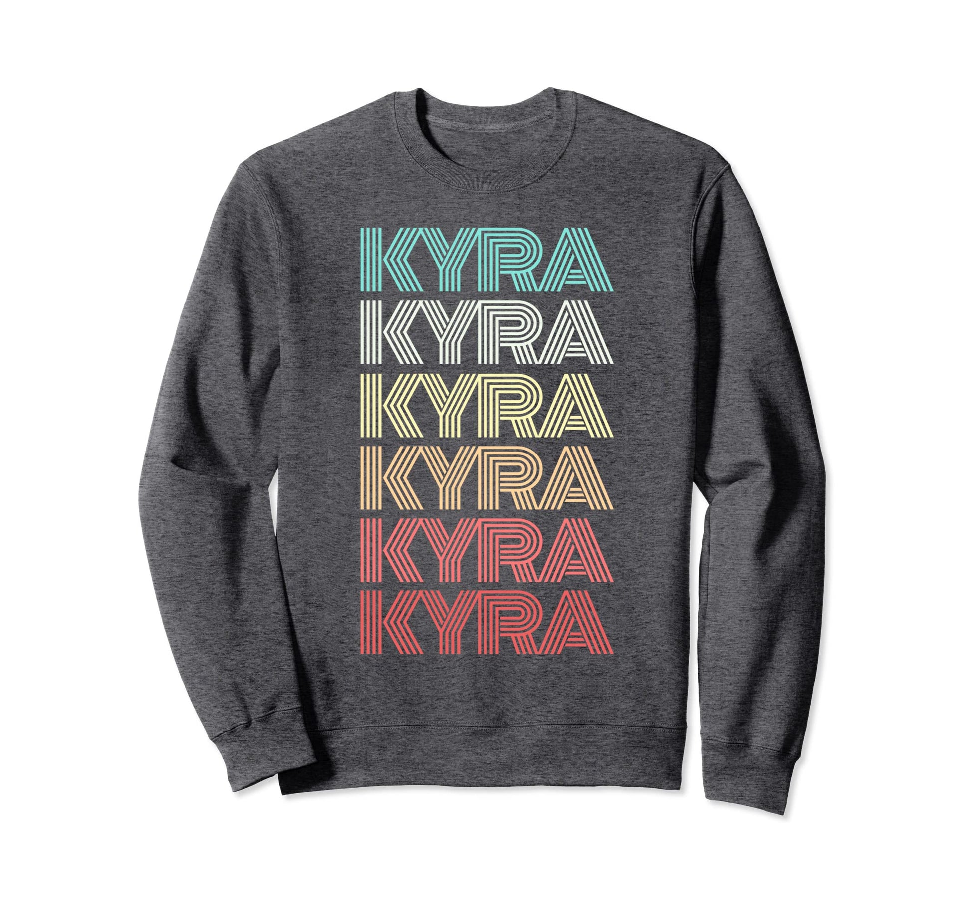 First Name Kyra Indian Personalized Sweatshirt - Custom Art Print Unisex - T-Shirt, Sweatshirt, Hoodie