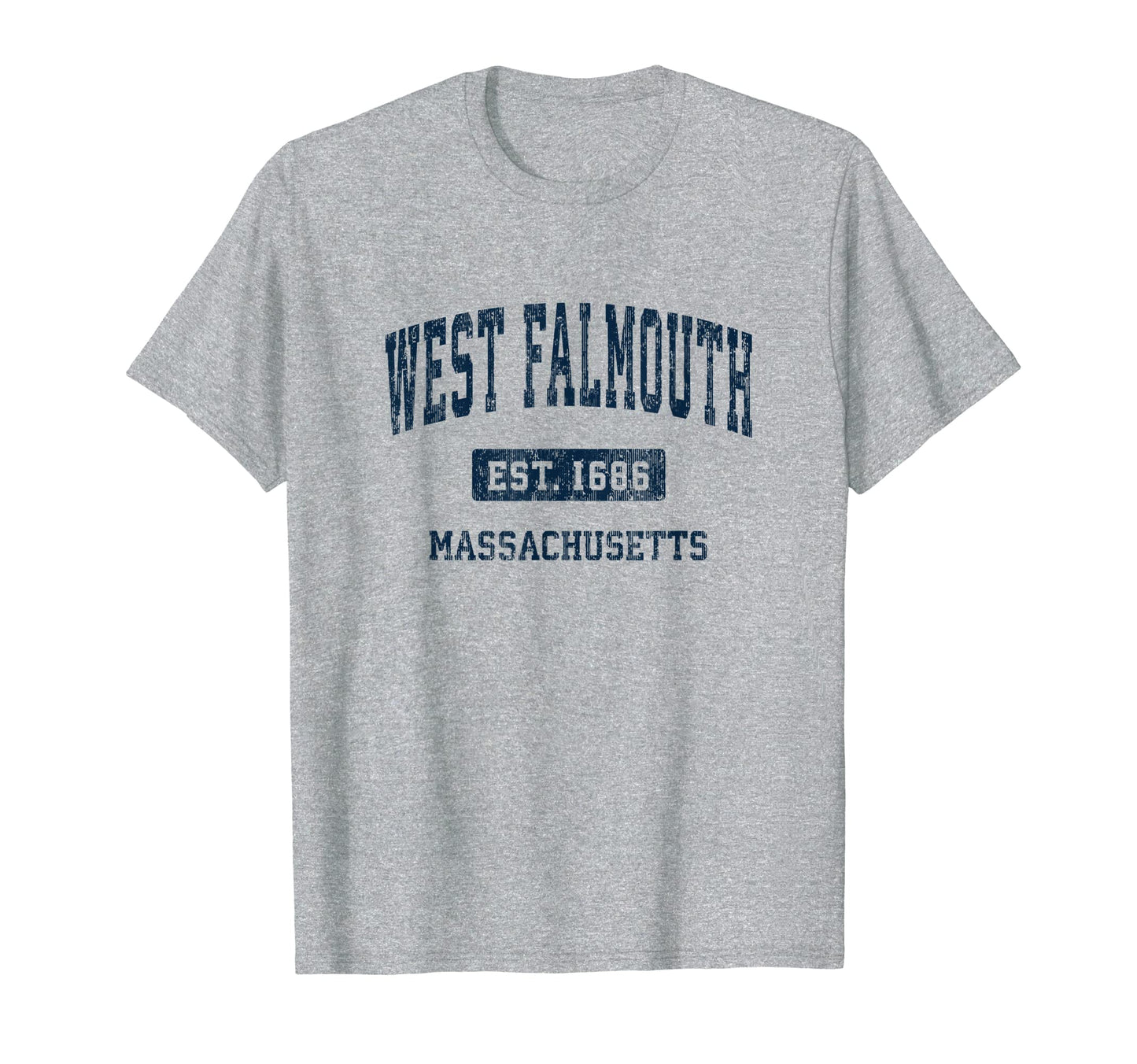 West Falmouth Massachusetts Ma T-Shirt - Casual Everyday Wear for Adults - T-Shirt, Sweatshirt, Hoodie
