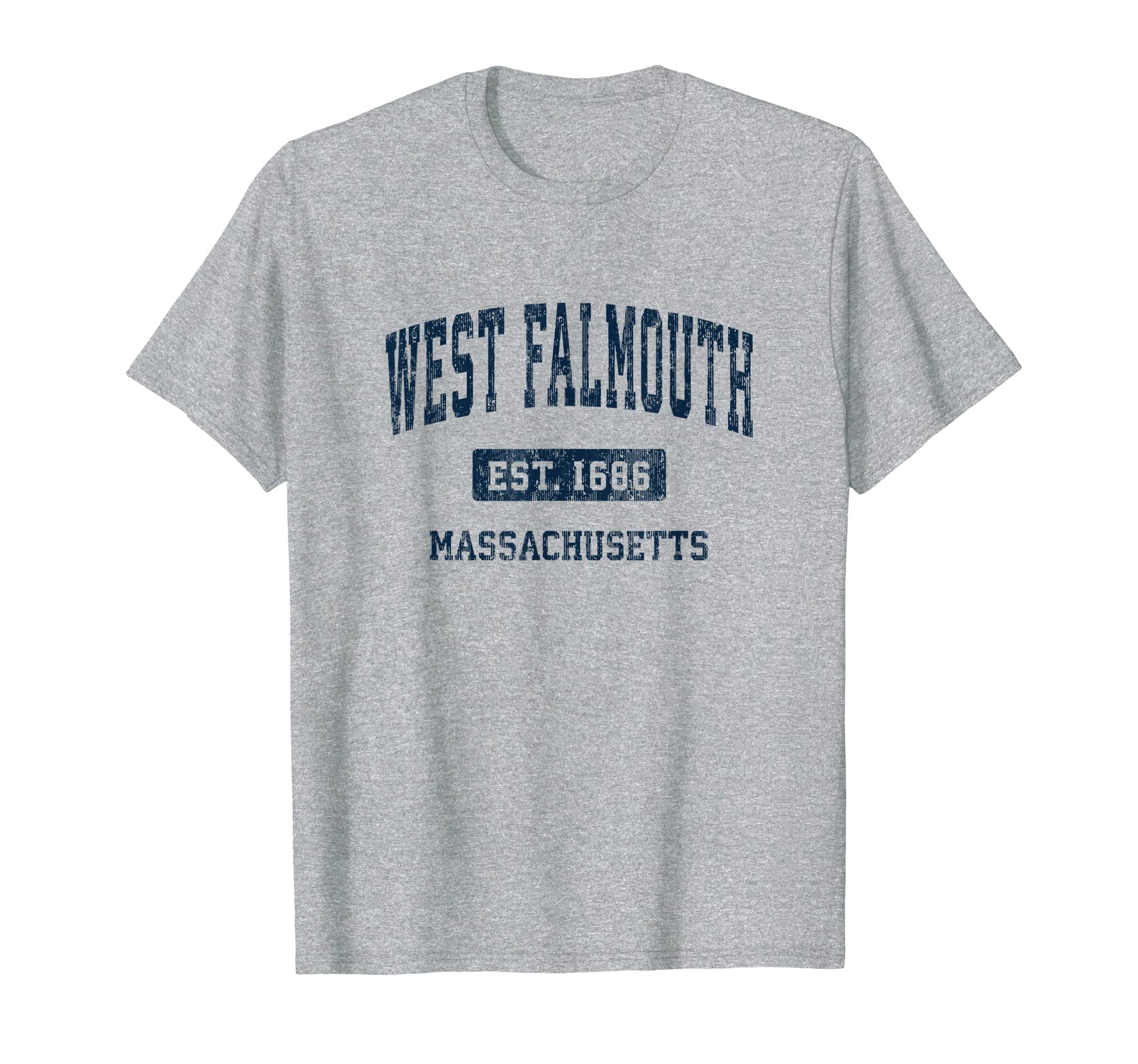 West Falmouth Massachusetts Ma T-Shirt - Casual Everyday Wear for Adults - T-Shirt, Sweatshirt, Hoodie