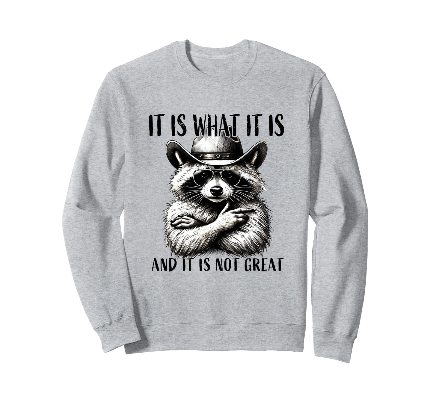 It Is What It Is And It Is Not Sweatshirt - Custom Art Print Men Women - T-Shirt, Sweatshirt, Hoodie