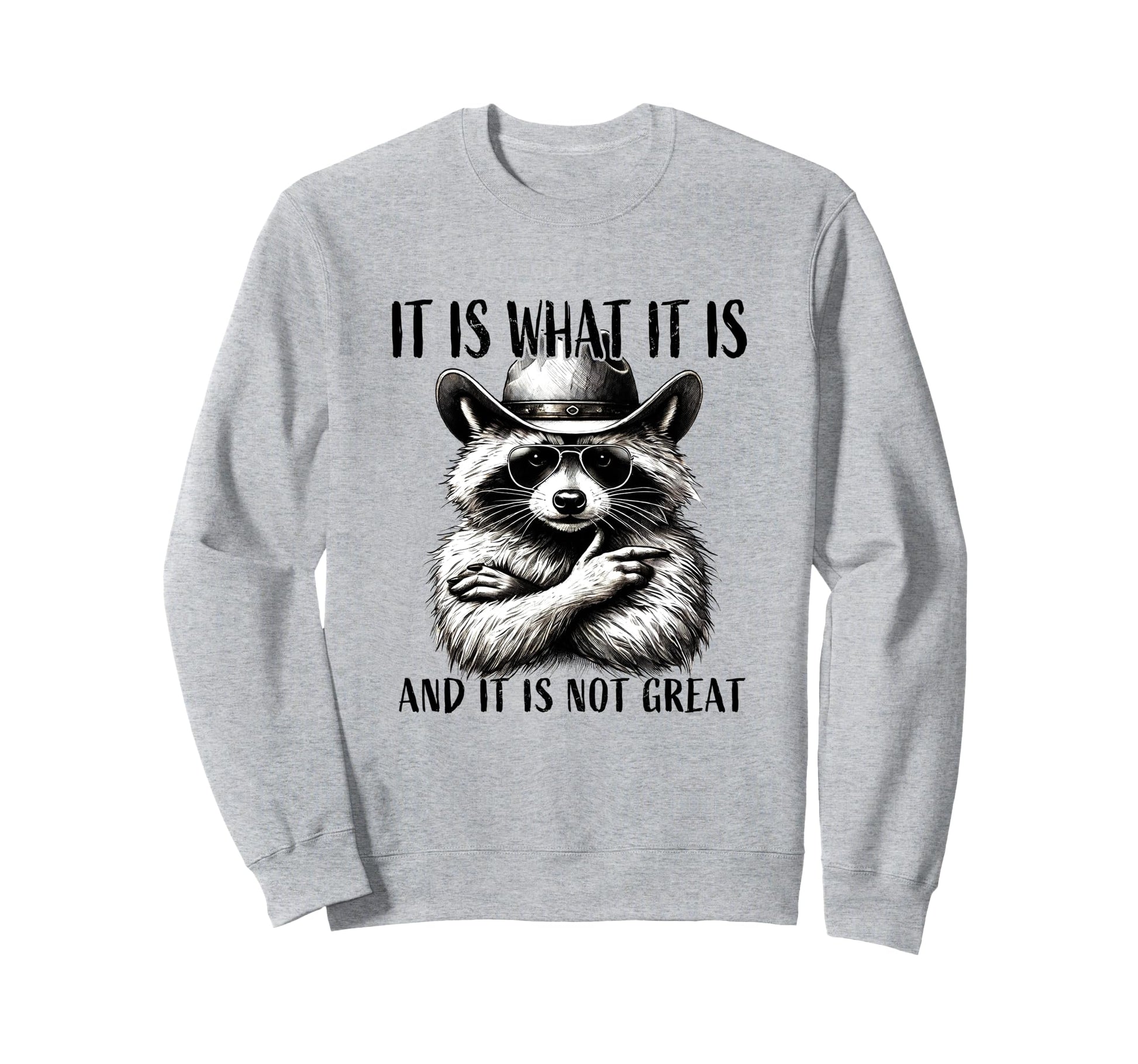 It Is What It Is And It Is Not Sweatshirt - Custom Art Print Men Women - T-Shirt, Sweatshirt, Hoodie