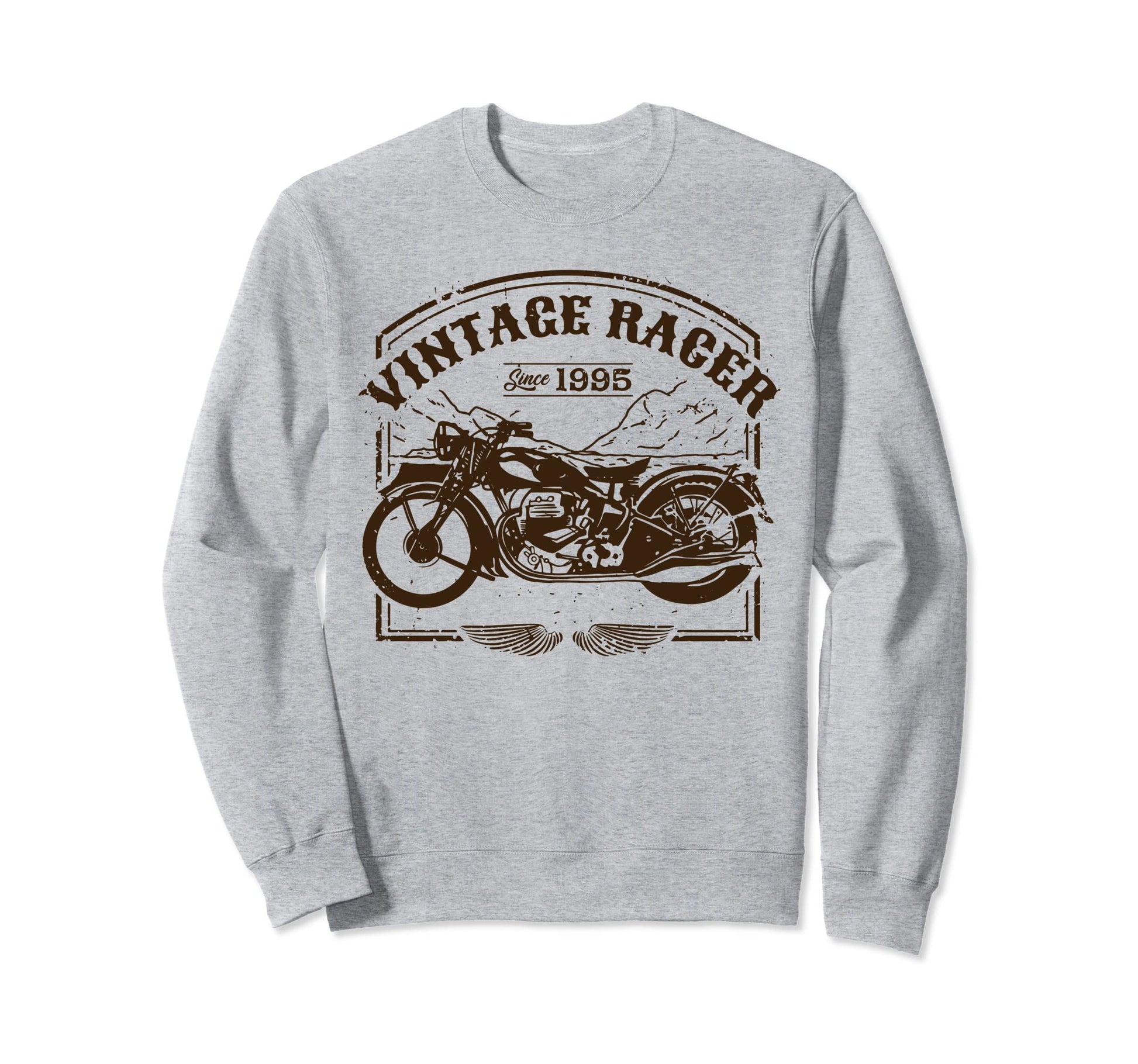 1995 Birthday Motorcycle Racer Bday Sweatshirt - Custom Art Print Men Women - T-Shirt, Sweatshirt, Hoodie