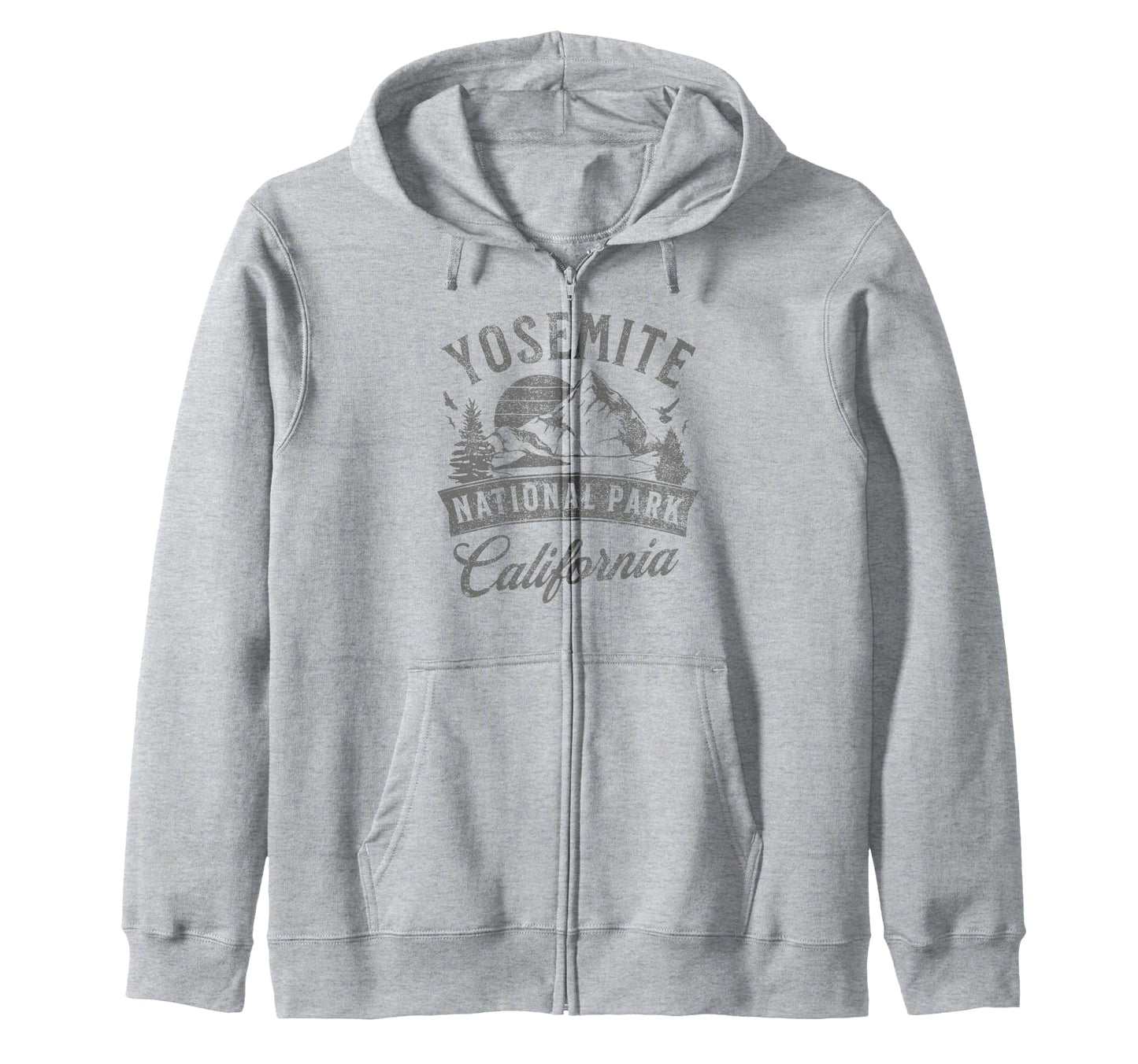 Yosemite National Park California Usa Hoodie - Casual Everyday Wear Unisex - T-Shirt, Sweatshirt, Hoodie