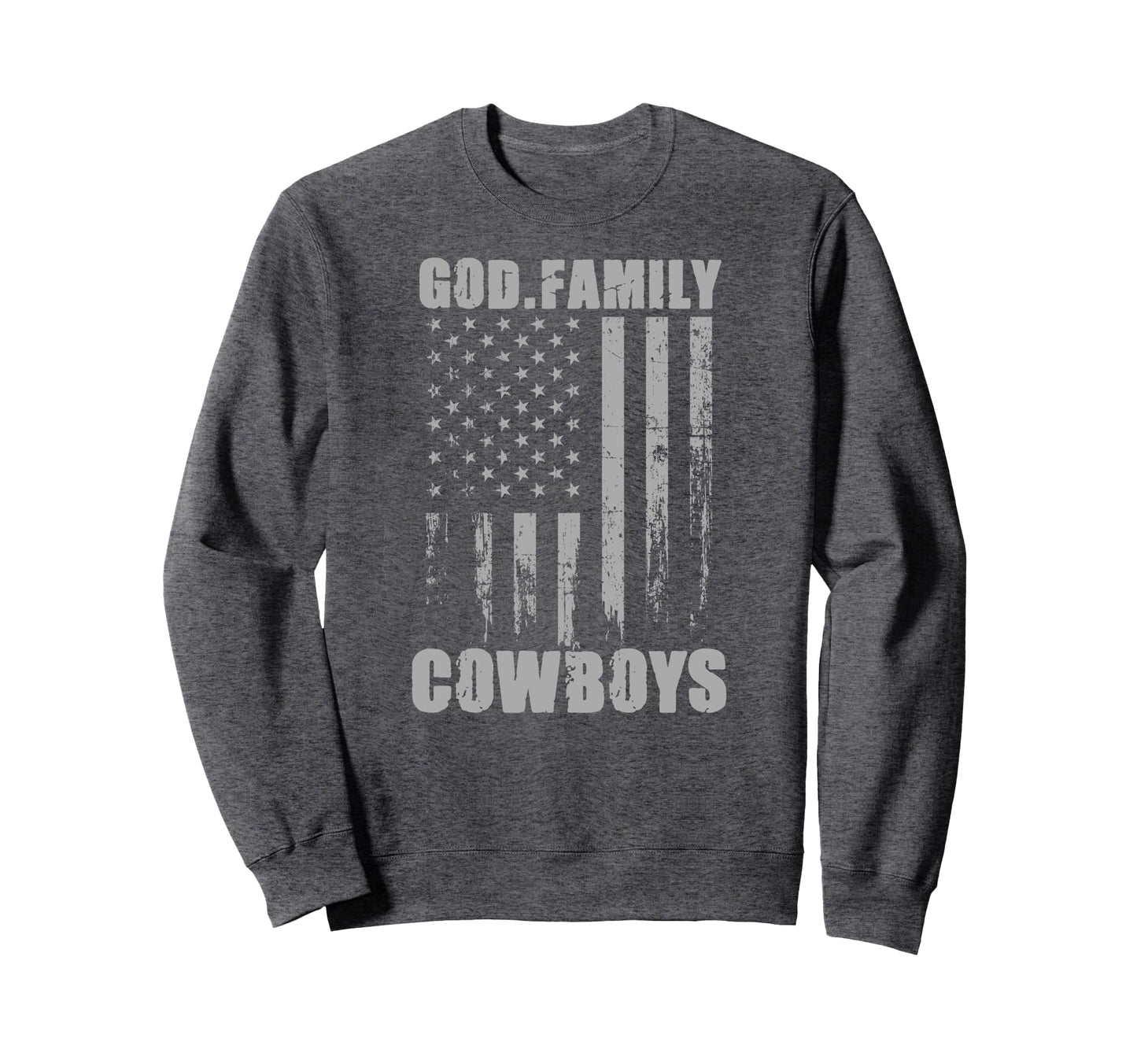 Madison County Cowboys God Family Sweatshirt - Trendy Graphic for Adults - T-Shirt, Sweatshirt, Hoodie