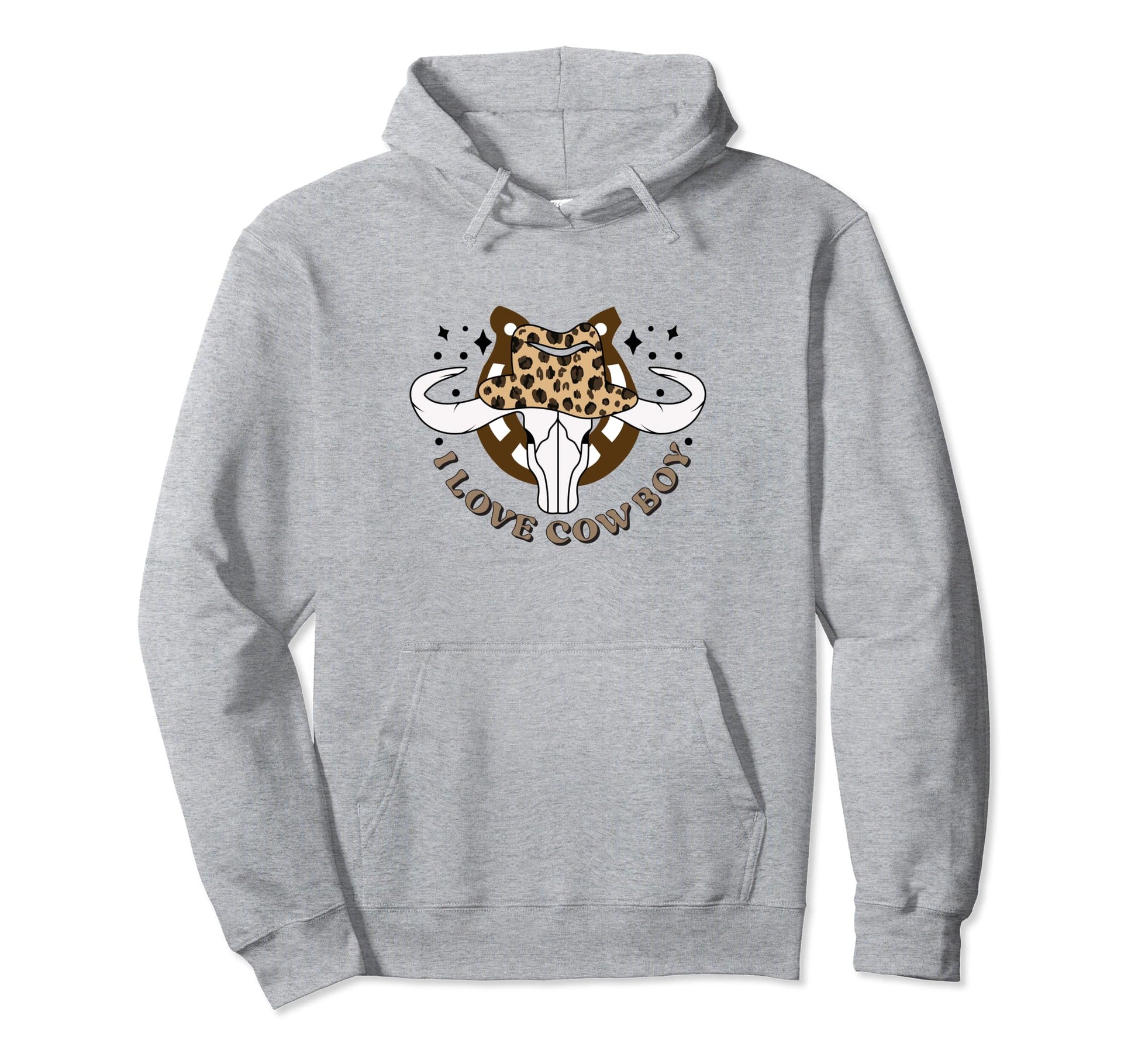I Love Cowboy Funny Cowgirl Hoodie - Novelty Apparel Unisex - T-Shirt, Sweatshirt, Hoodie