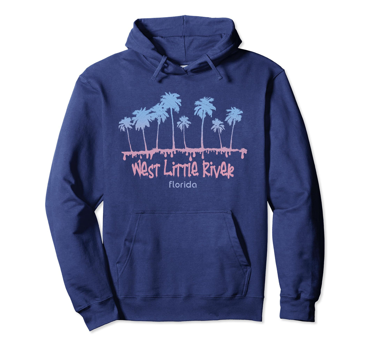 West Little River Florida Beach Surf Hoodie - Casual Everyday Wear Unisex - T-Shirt, Sweatshirt, Hoodie