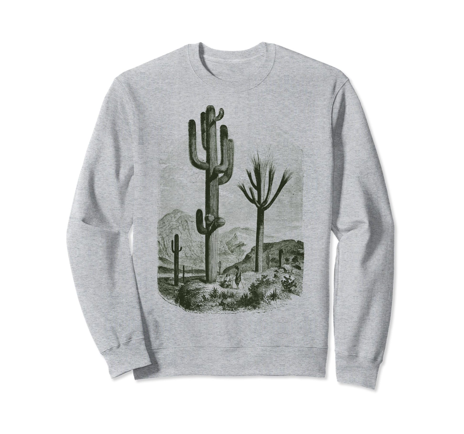 Saguaro Cactus Desert Saguaro Cactus Sweatshirt - Unique Graphic Men Women - T-Shirt, Sweatshirt, Hoodie