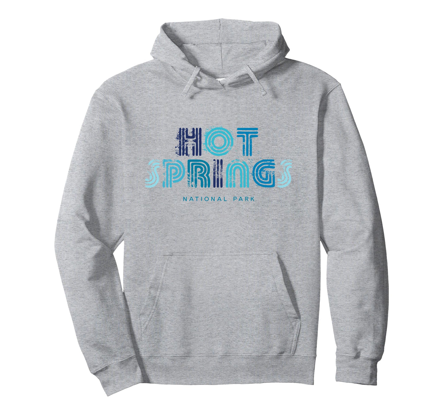 Hot Springs National Park 70S 80S Type Hoodie - Graphic Print for Adults - T-Shirt, Sweatshirt, Hoodie
