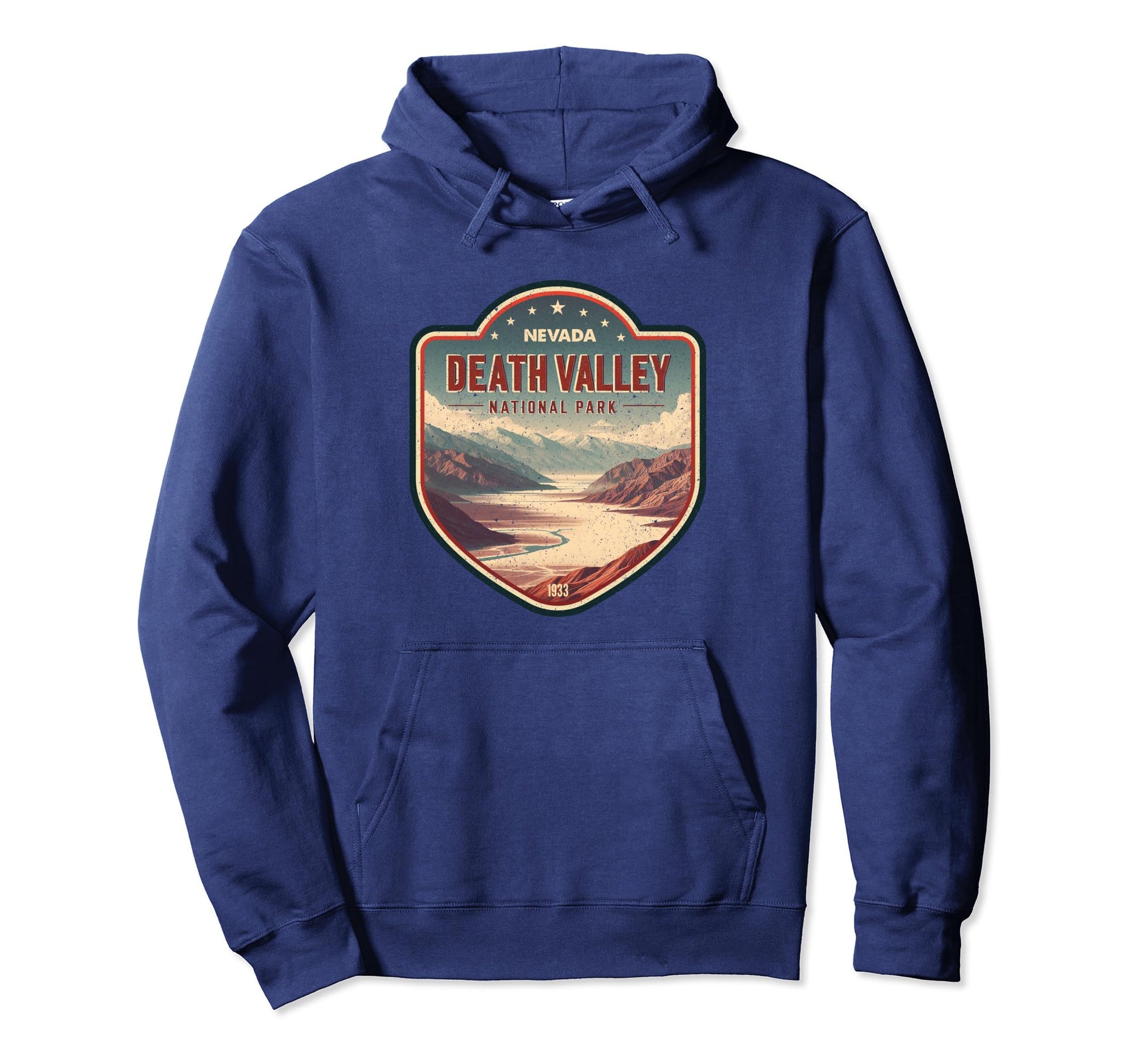 Death Valley National Park Badge Hoodie - Minimalist Print Unisex - T-Shirt, Sweatshirt, Hoodie