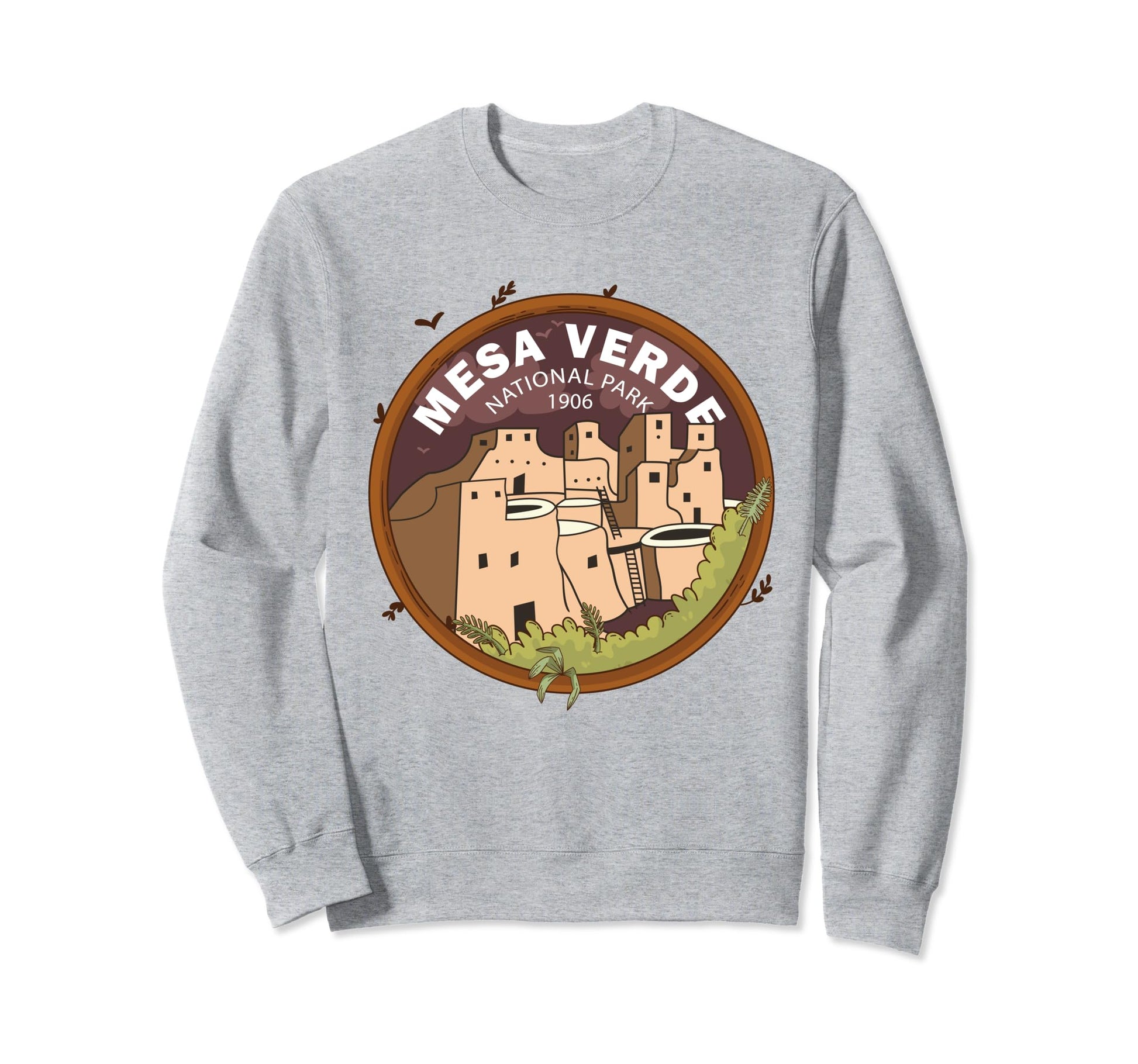 Mesa Verde Us National Park Colorado Sweatshirt - Novelty Apparel Unisex - T-Shirt, Sweatshirt, Hoodie