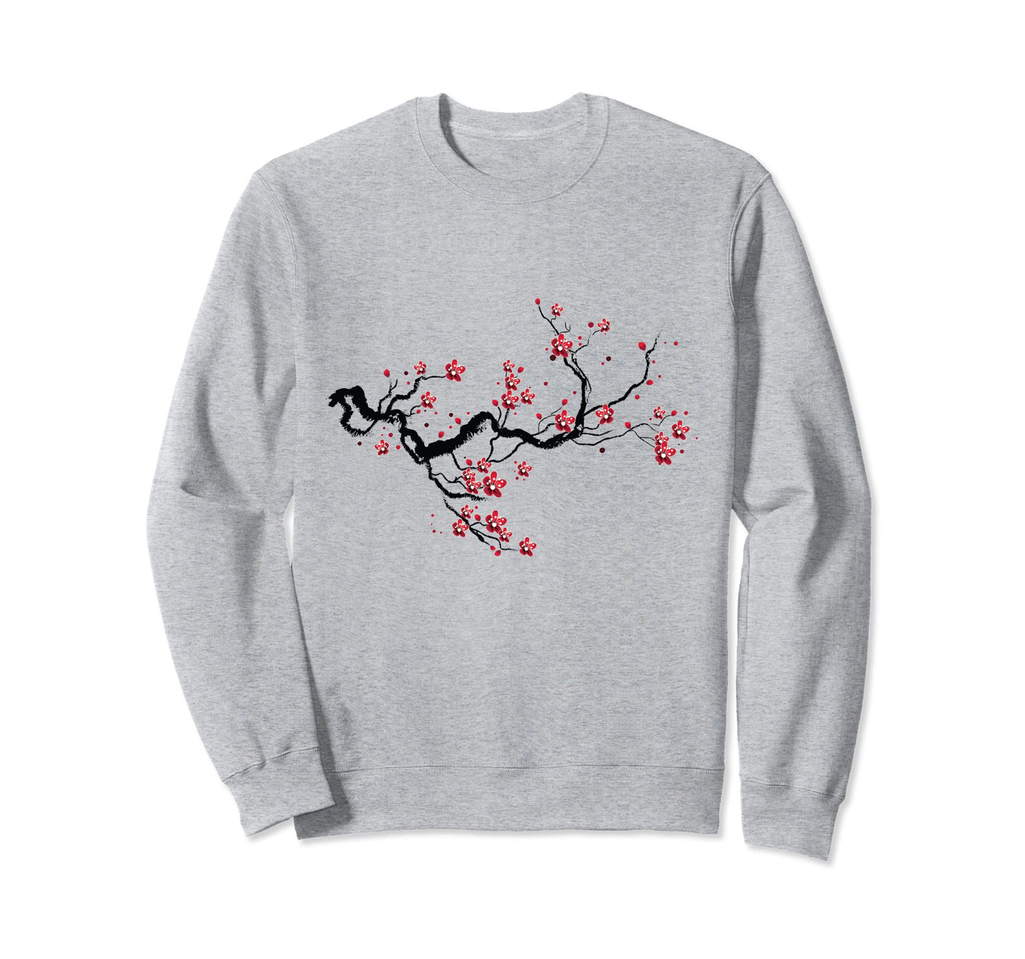 Cherry Blossom Vaporwave Aesthetic Sweatshirt - Minimalist Print Unisex - T-Shirt, Sweatshirt, Hoodie