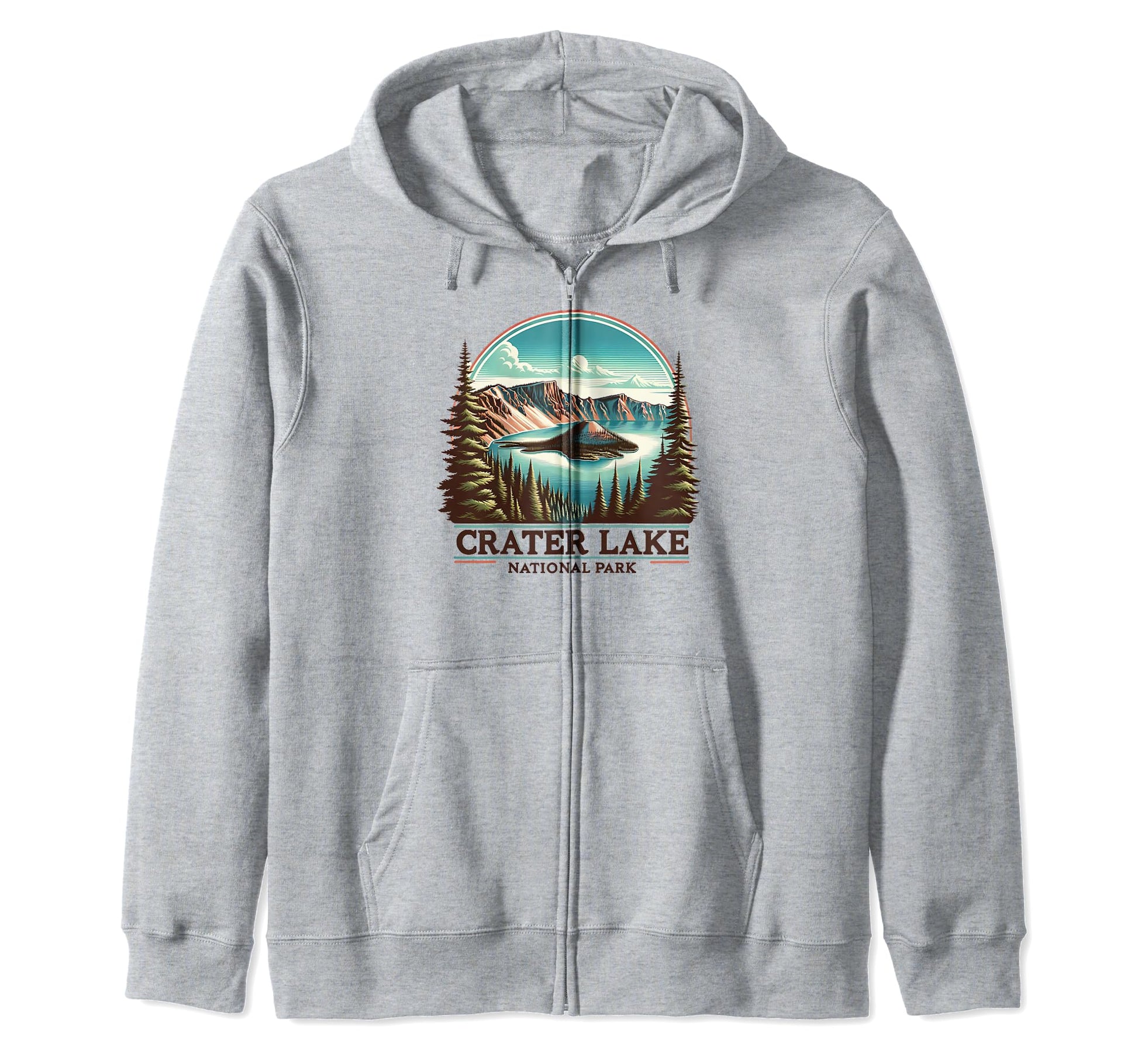 Crater Lake National Park Oregon Usa Hoodie - Streetwear Style Men Women - T-Shirt, Sweatshirt, Hoodie