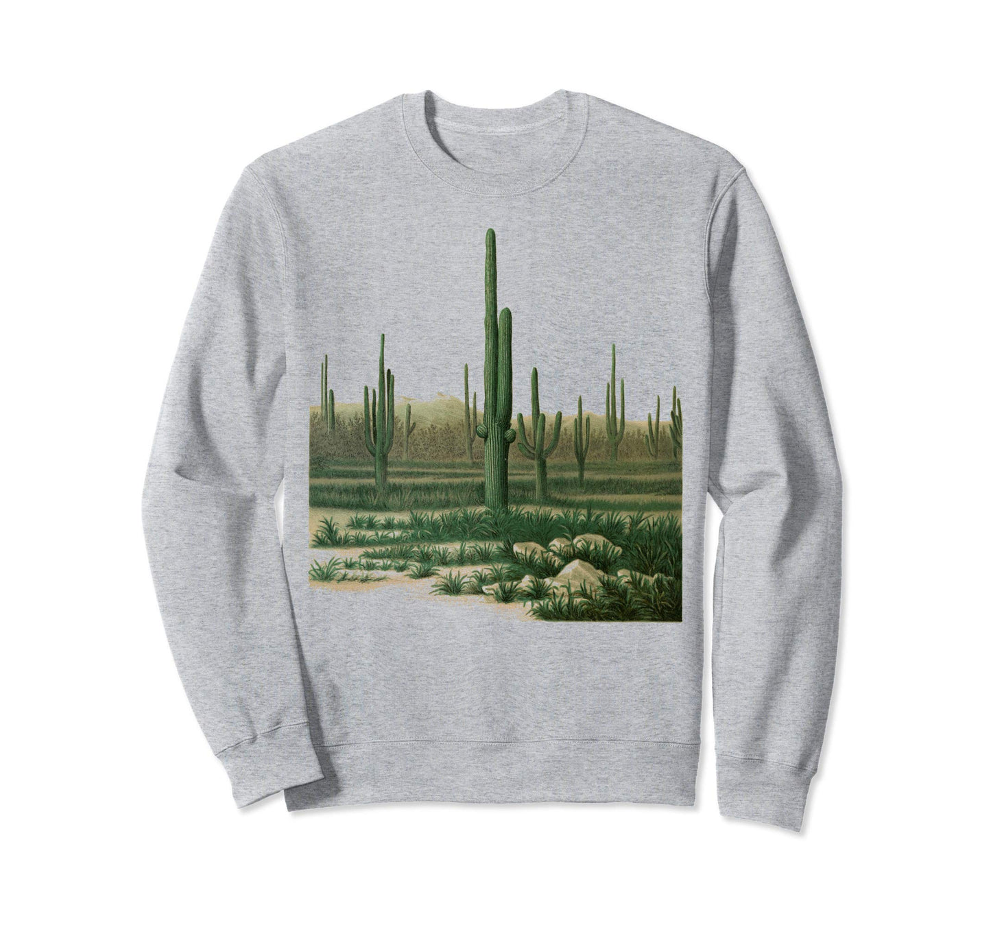 Saguaro Cactus Desert Saguaro Sweatshirt - Custom Art Print for Adults - T-Shirt, Sweatshirt, Hoodie