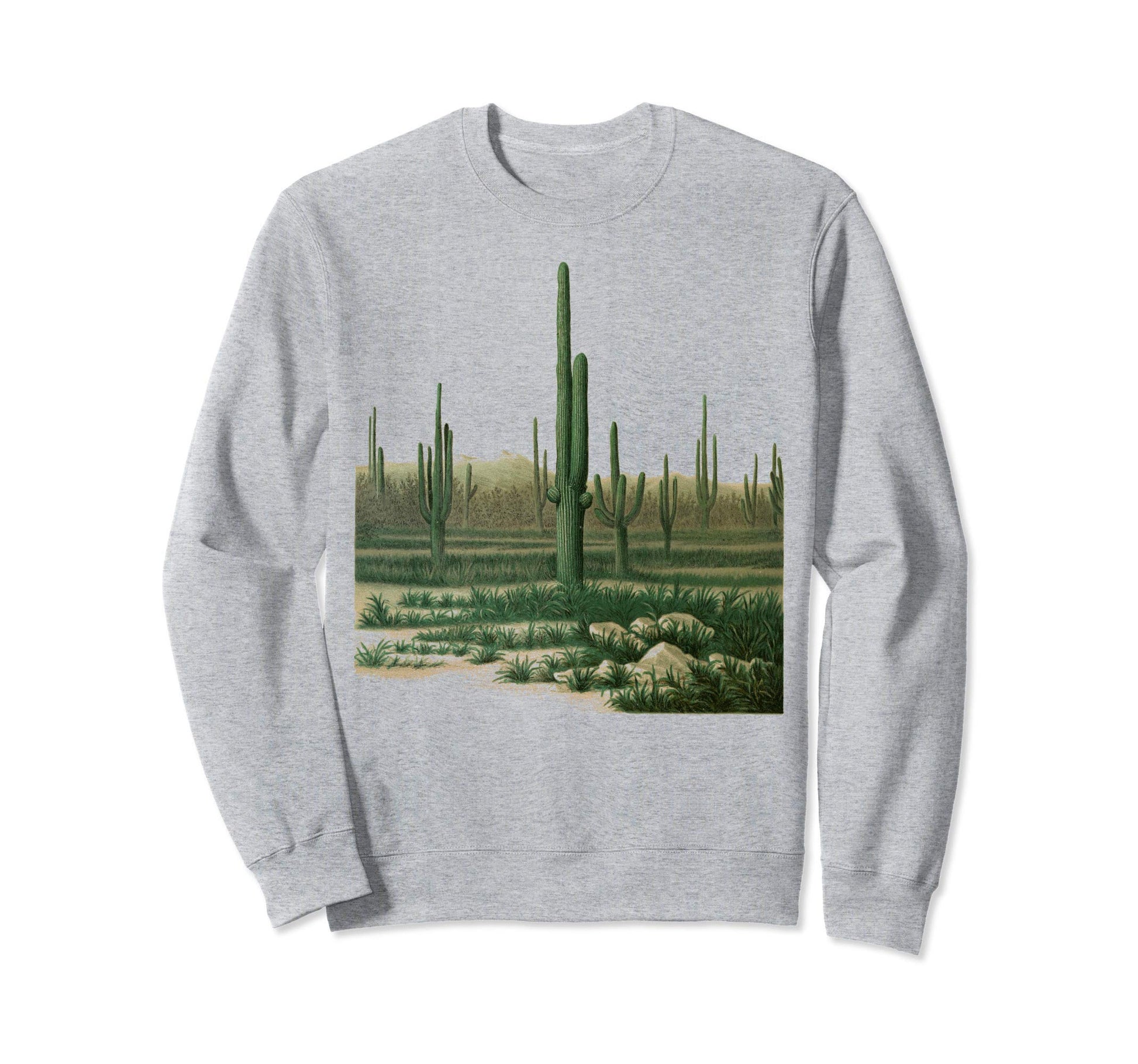 Saguaro Cactus Desert Saguaro Sweatshirt - Custom Art Print for Adults - T-Shirt, Sweatshirt, Hoodie