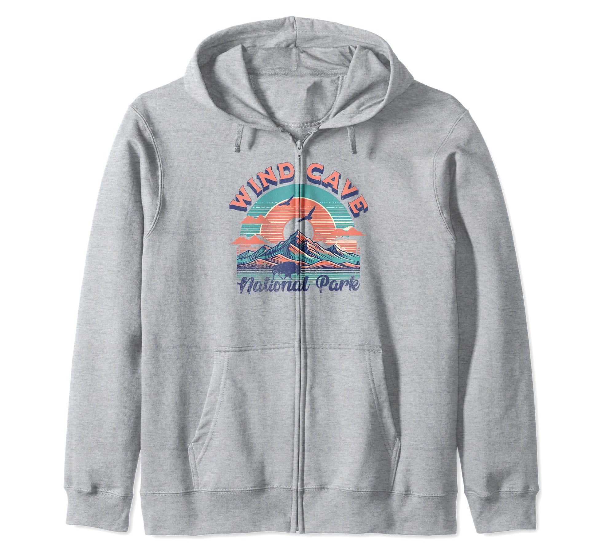 Wind Cave National Park South Dakota Sweatshirt - Trendy Graphic Unisex - T-Shirt, Sweatshirt, Hoodie