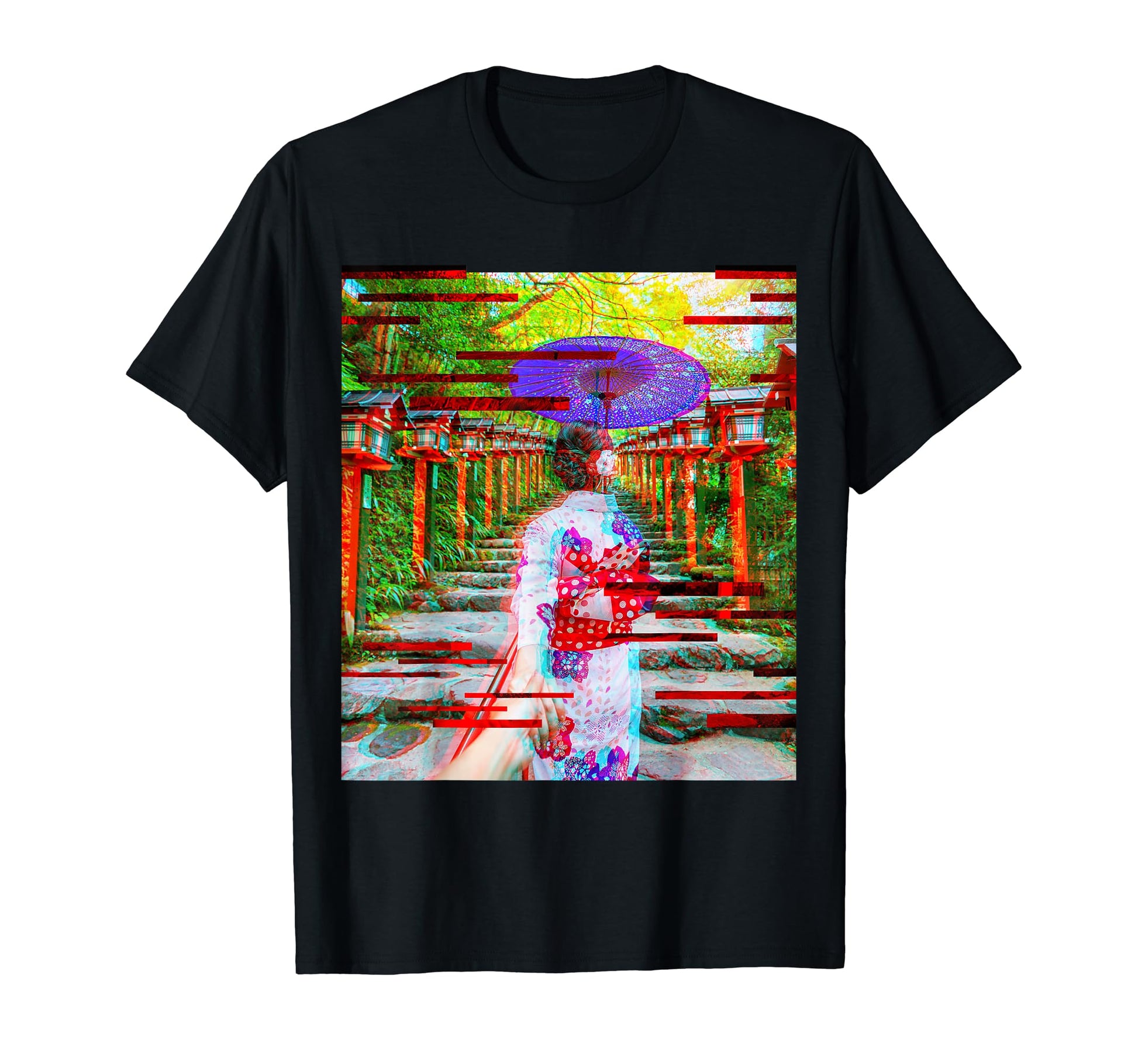 Japanese Traditional Kimono Aesthetic T-Shirt - Trendy Graphic Unisex - T-Shirt, Sweatshirt, Hoodie