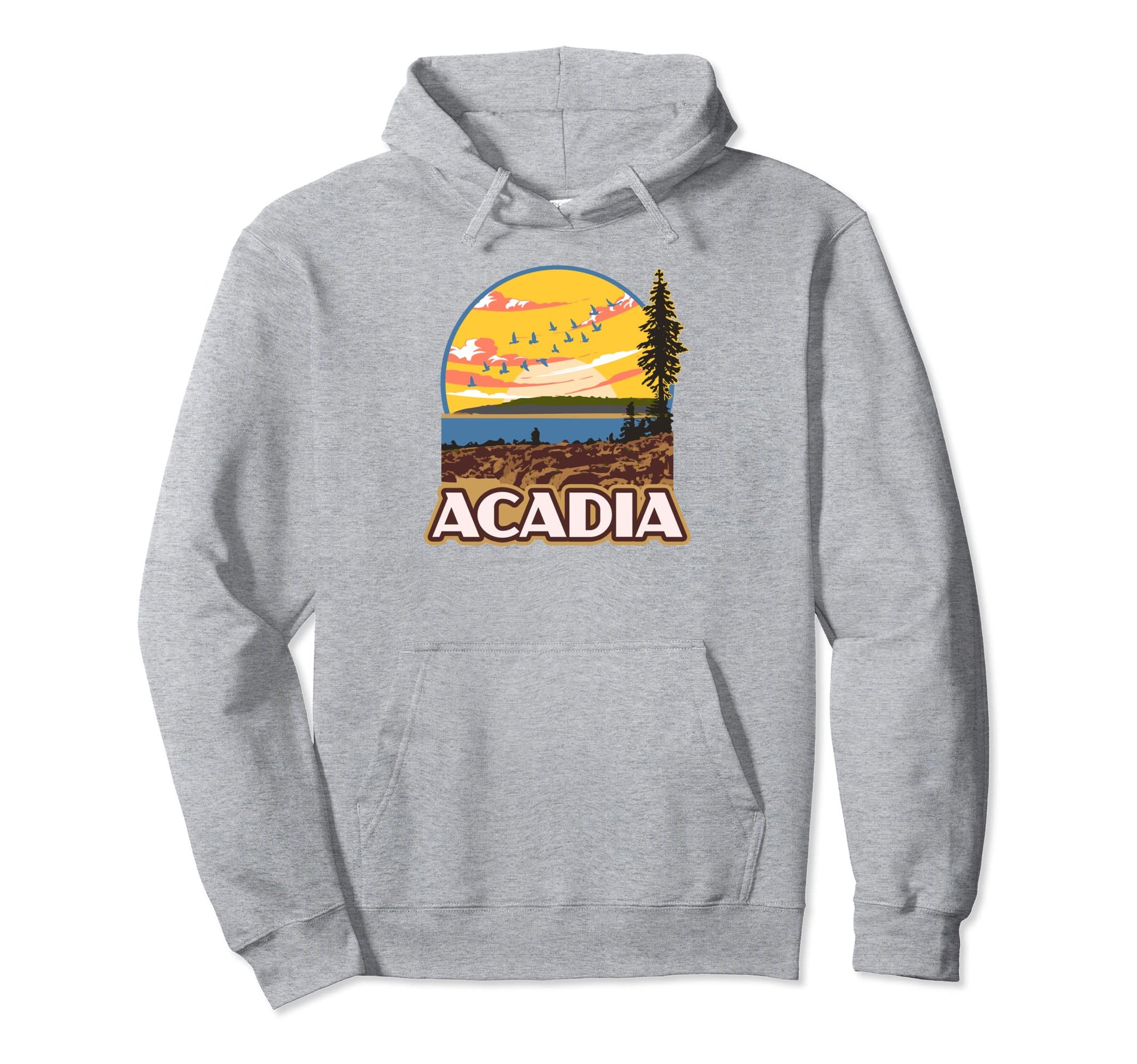Acadia National Park Maine Parks Hoodie - Fun Novelty Design Unisex - T-Shirt, Sweatshirt, Hoodie