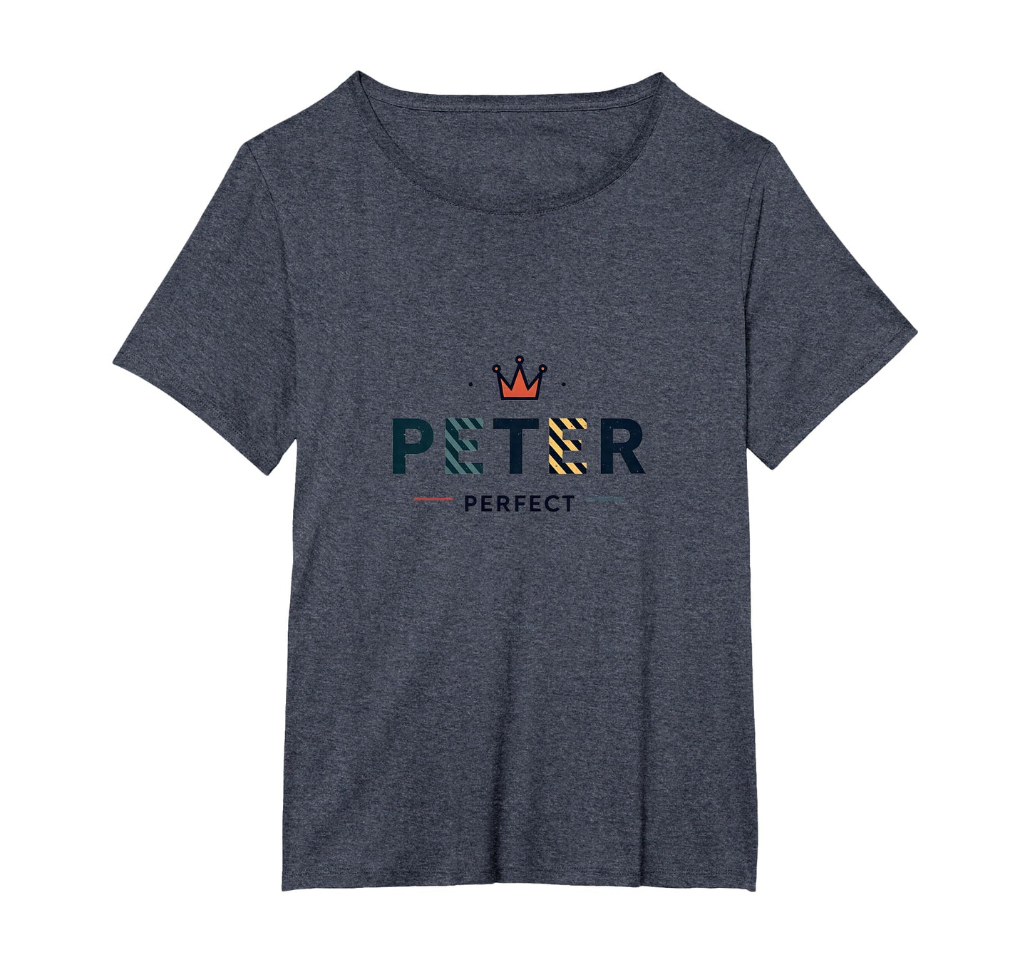 Peter Peter Royal Crown Typography T-Shirt - Aesthetic Graphic for Adults - T-Shirt, Sweatshirt, Hoodie
