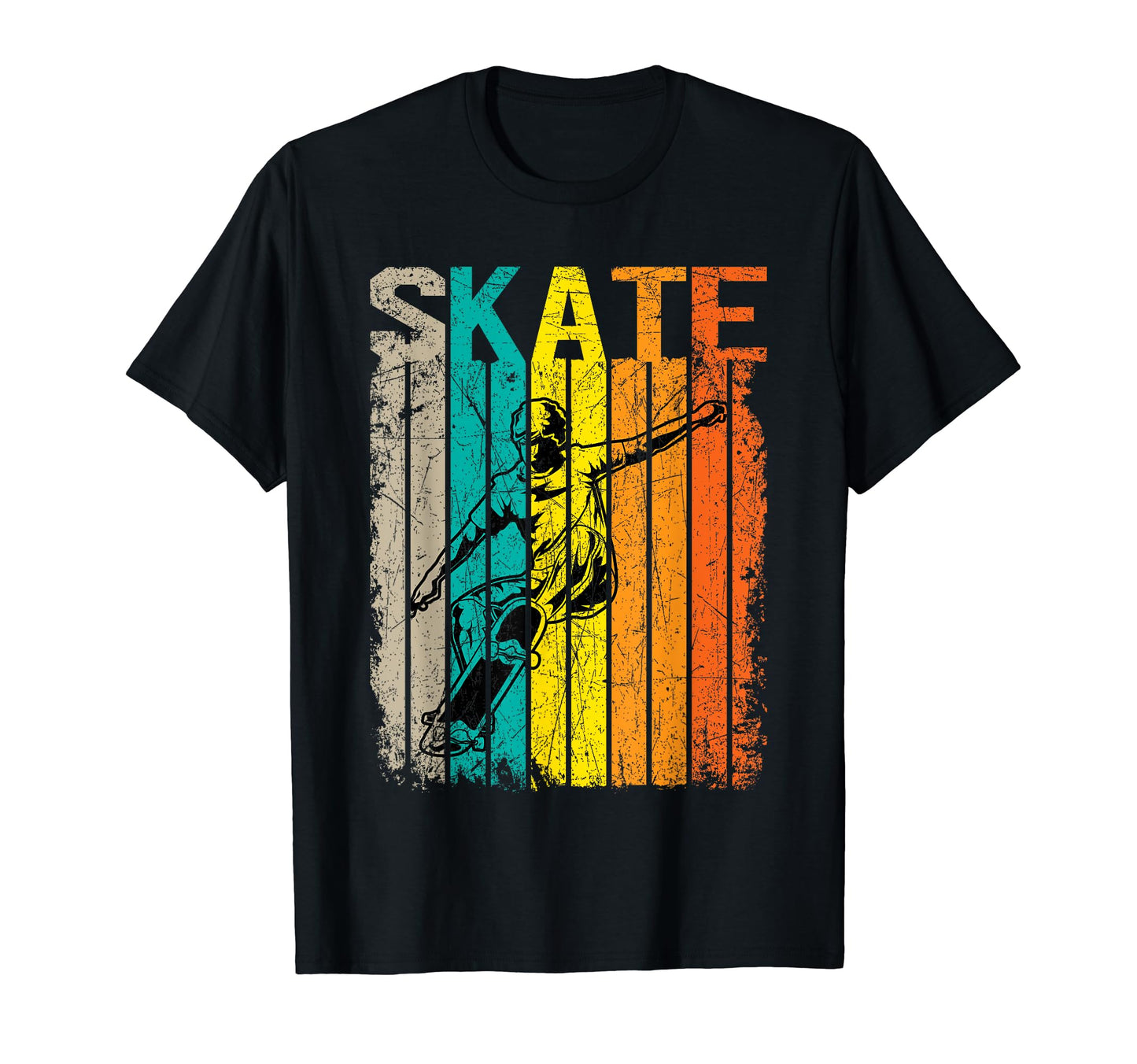 Grunge Skater Skating Skateboarder T-Shirt - Fun Novelty Design for Adults - T-Shirt, Sweatshirt, Hoodie
