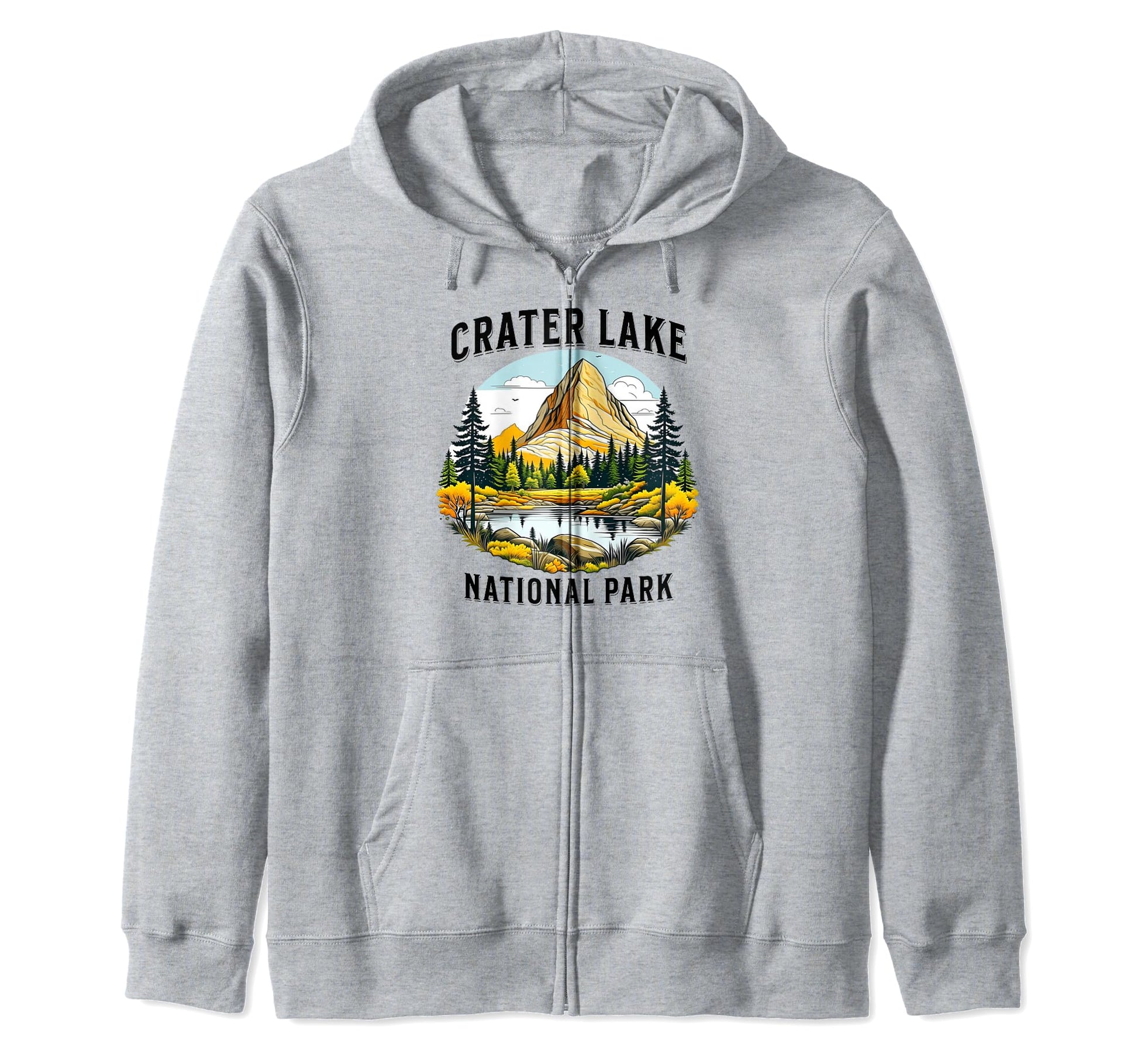Crater Lake National Park Oregon Usa Sweatshirt - Unique Graphic Unisex - T-Shirt, Sweatshirt, Hoodie
