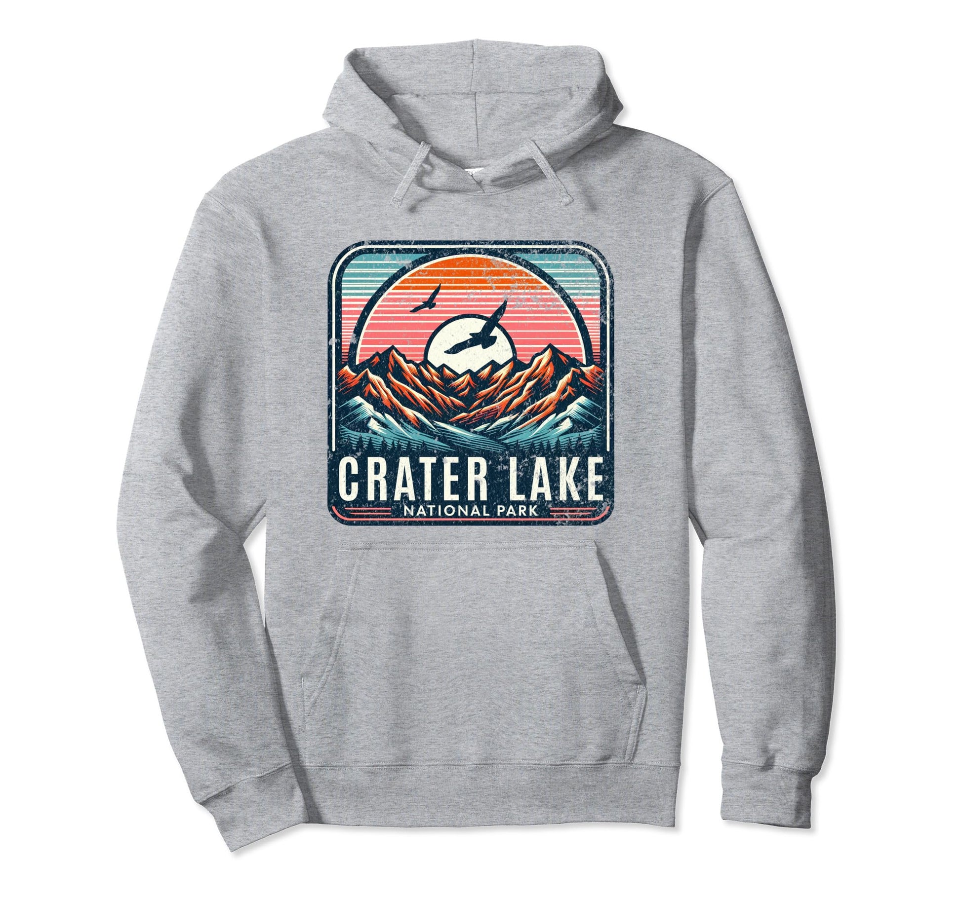 Crater Lake National Park Oregon Usa Hoodie - Streetwear Style Unisex - T-Shirt, Sweatshirt, Hoodie