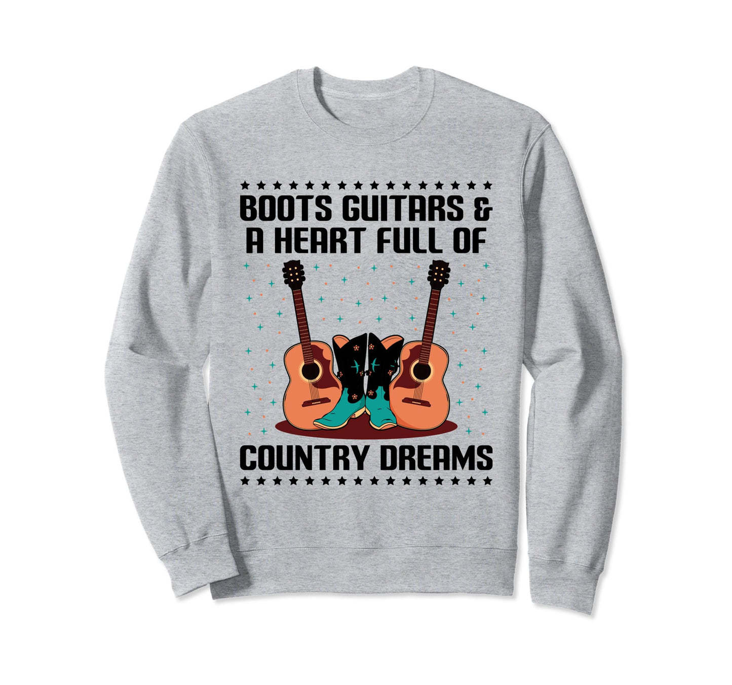 County Music Music Lover Western Sweatshirt - Casual Everyday Wear Unisex - T-Shirt, Sweatshirt, Hoodie