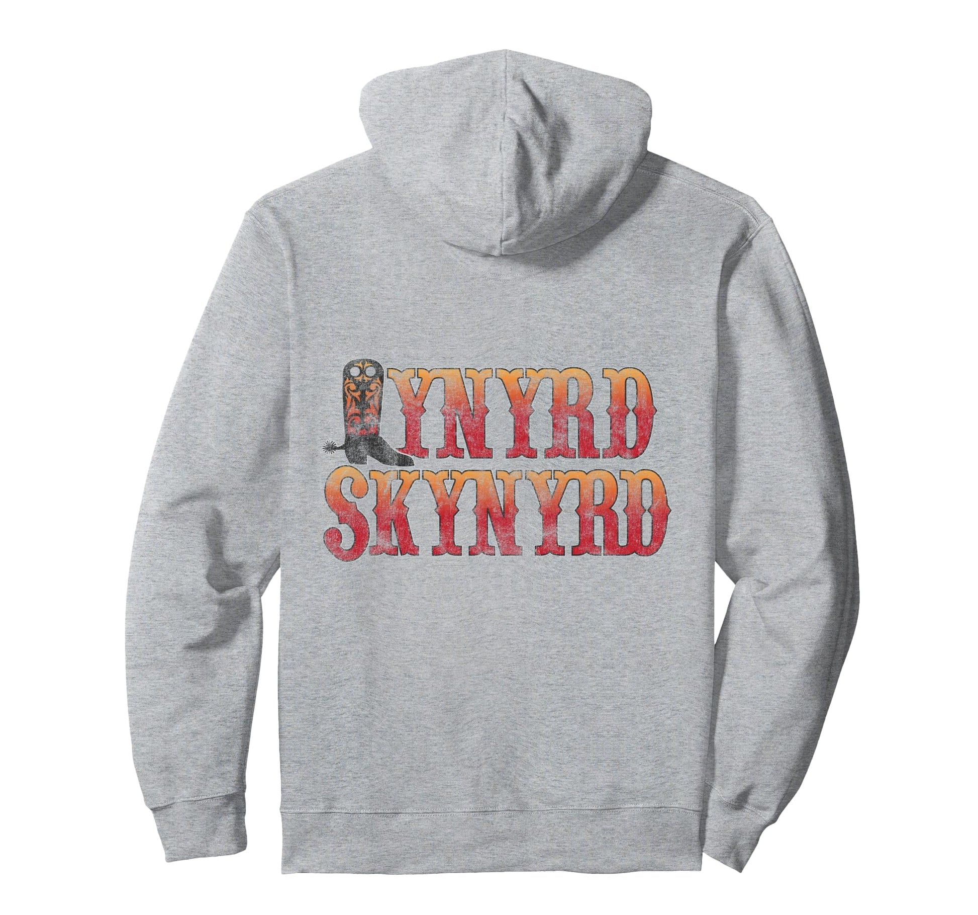 Lynyrd Skynyrd Boot Logo 1970S Hoodie - Casual Everyday Wear for Adults - T-Shirt, Sweatshirt, Hoodie