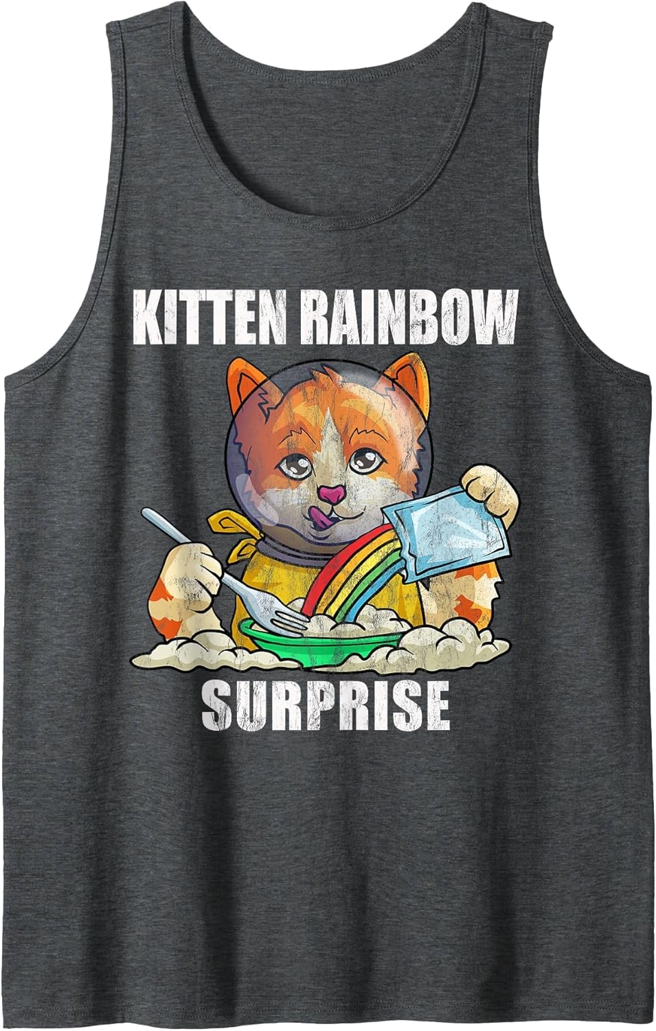 Rainbow kitten surprise band merch - Adult & Kids T-Shirts, Sweatshirts & Hoodies apparel design preview 1