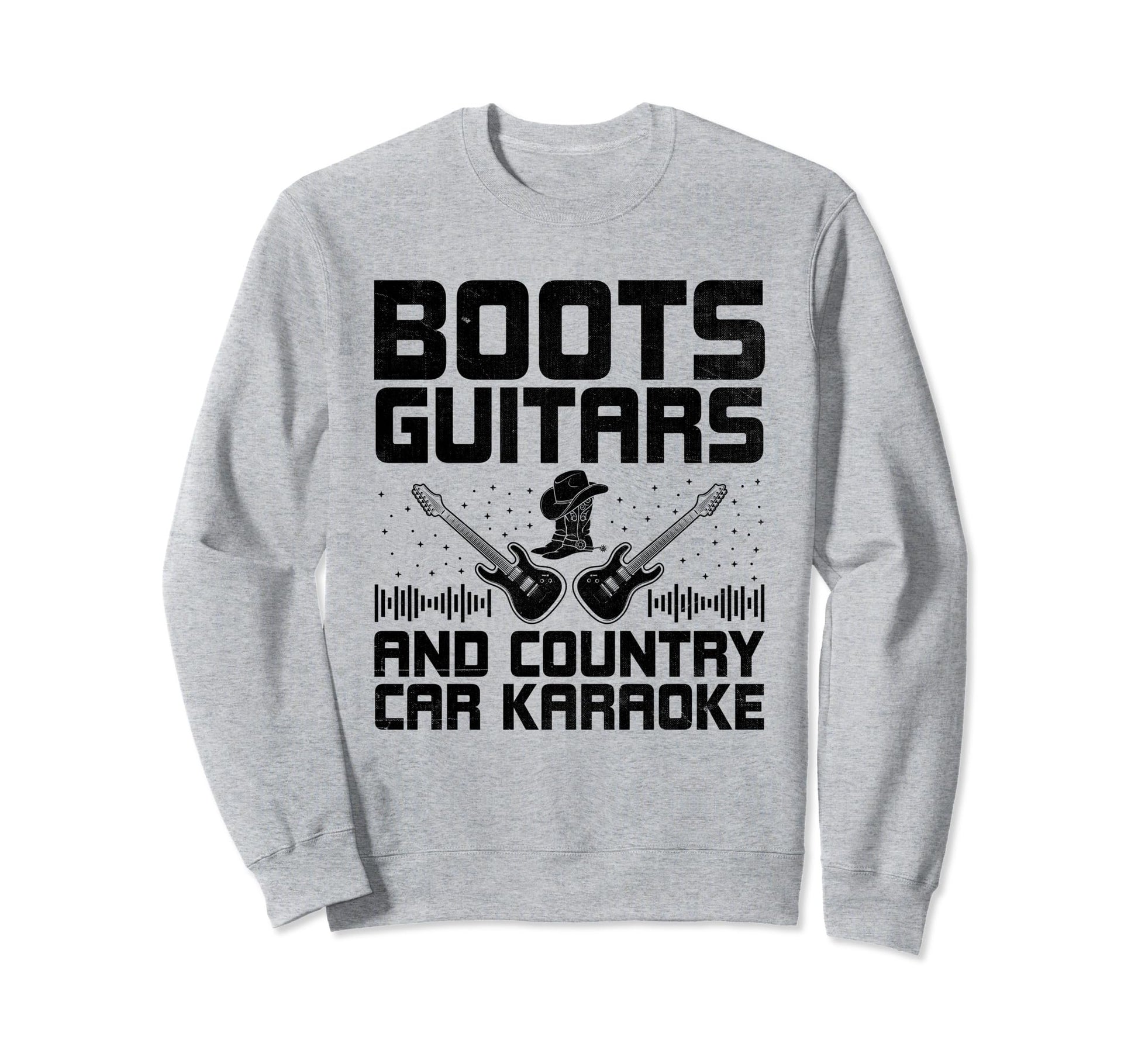 County Music Music Lover Western Sweatshirt - Graphic Print Men Women - T-Shirt, Sweatshirt, Hoodie