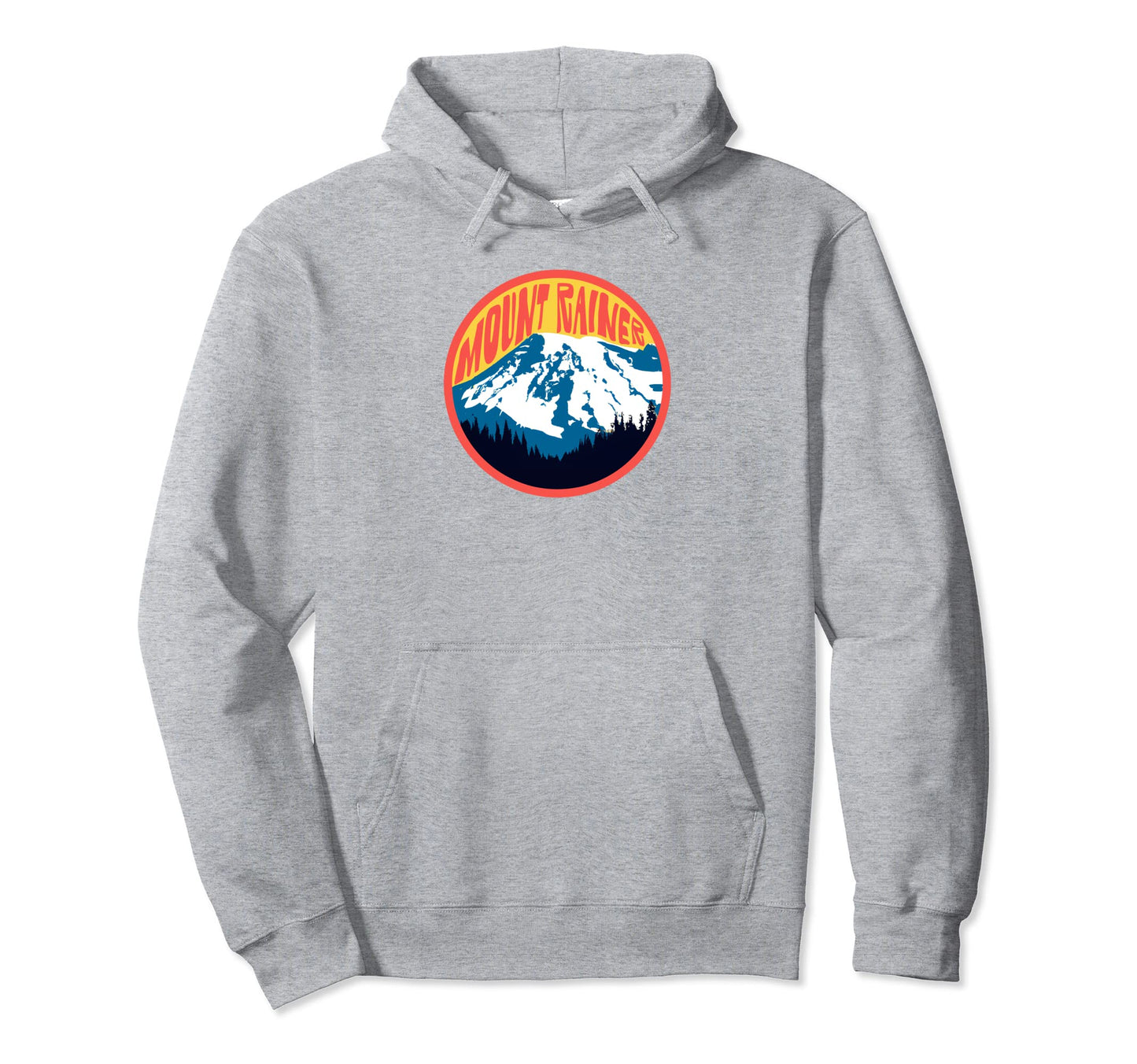 Mount Rainier Wpa National Parks Hoodie - Streetwear Style Men Women - T-Shirt, Sweatshirt, Hoodie