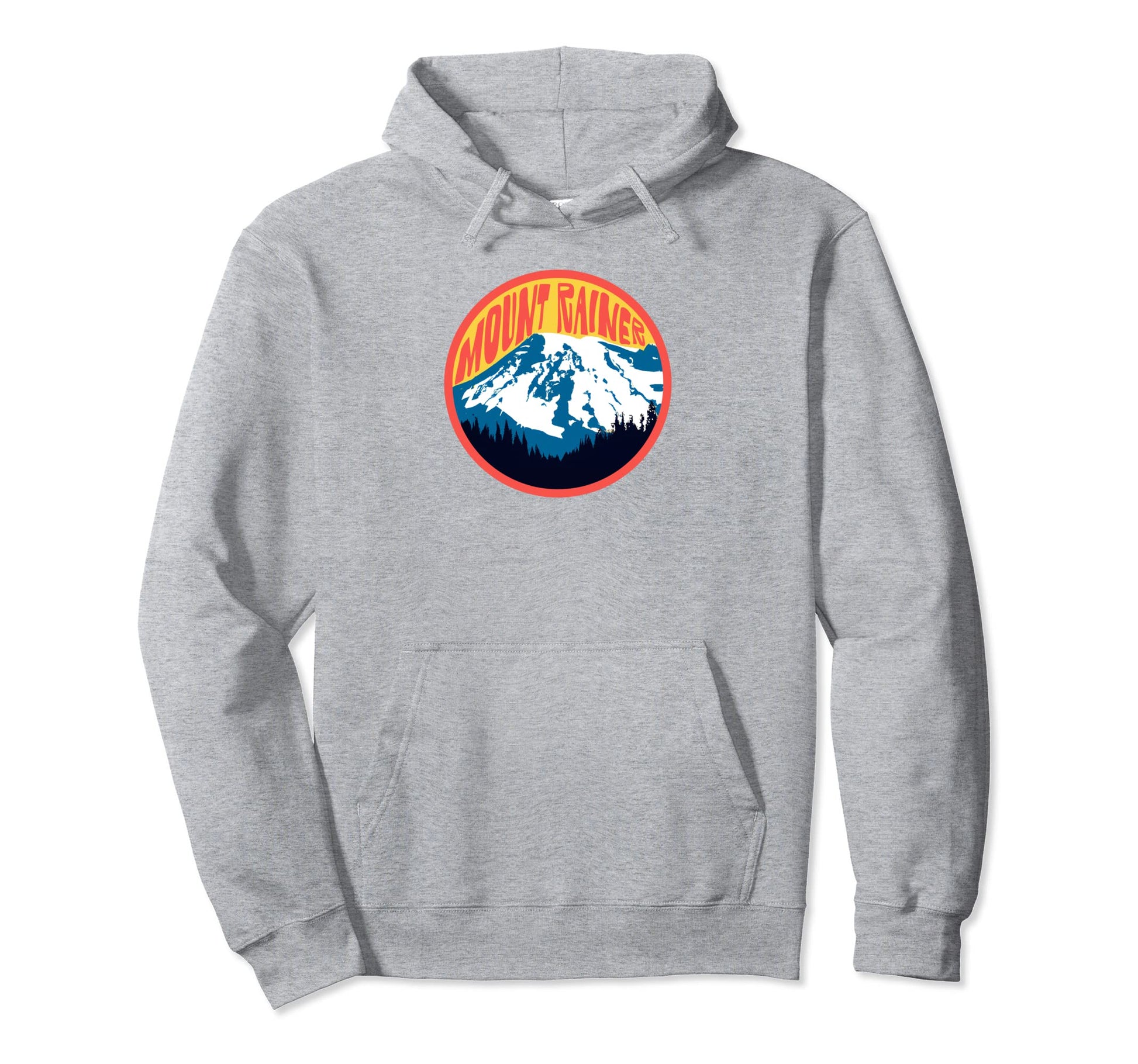Mount Rainier Wpa National Parks Hoodie - Streetwear Style Men Women - T-Shirt, Sweatshirt, Hoodie