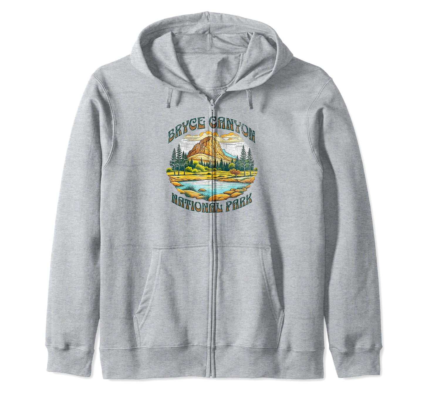 Bryce Canyon National Park Utah Usa Sweatshirt - Minimalist Print Unisex - T-Shirt, Sweatshirt, Hoodie