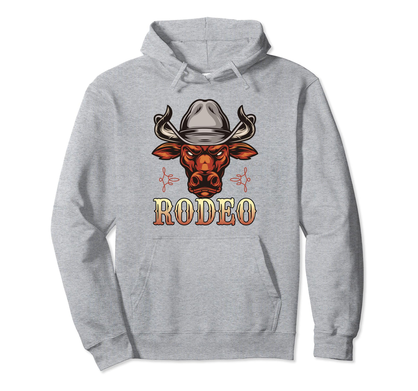 Cowboycore Steer Bull Cow Skull Rodeo Hoodie - Unique Graphic for Adults - T-Shirt, Sweatshirt, Hoodie