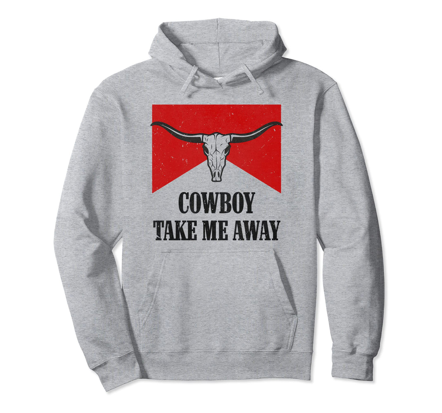 Cowboy Take Me Away Western Rodeo Hoodie - Minimalist Print for Adults - T-Shirt, Sweatshirt, Hoodie