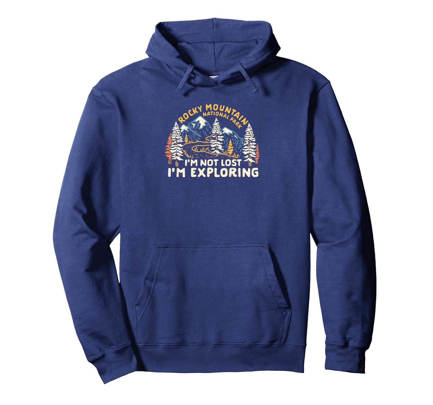 Rocky Mountain National Park Hoodie - Unique Graphic for Adults - T-Shirt, Sweatshirt, Hoodie