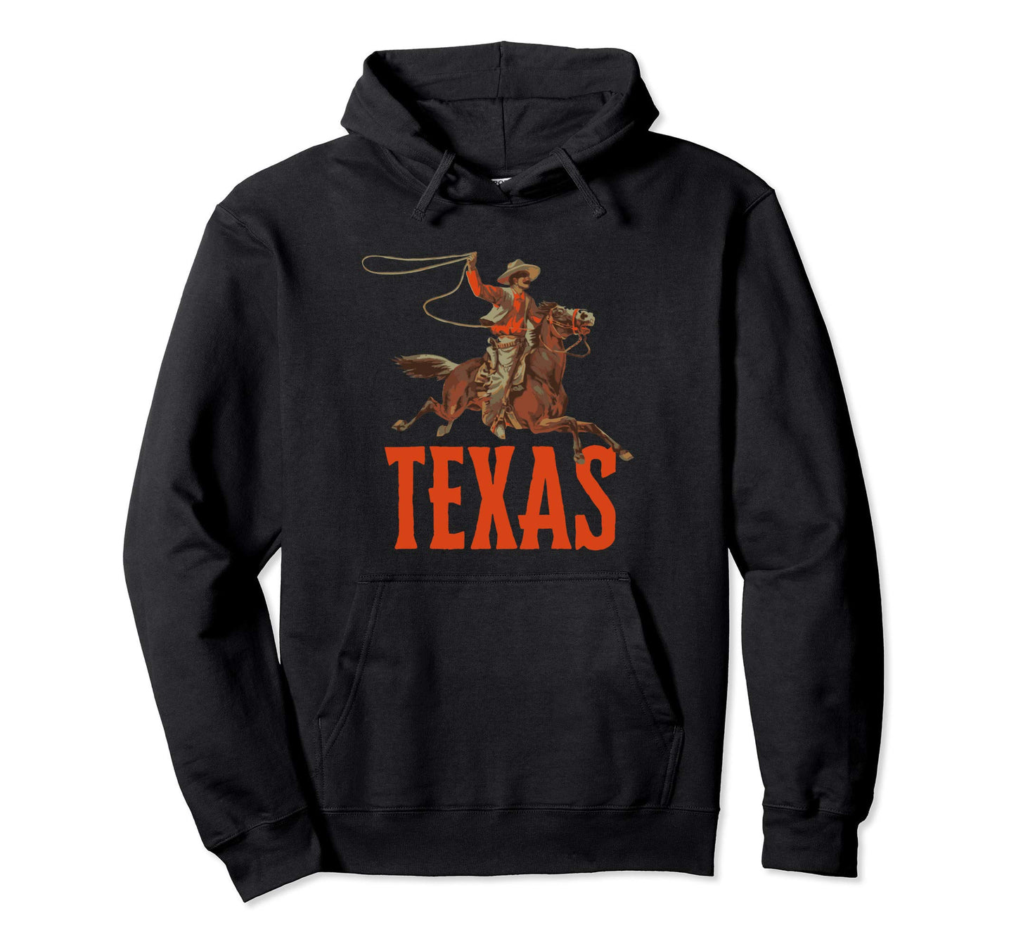 Texas Roping Cowboy Hoodie - Aesthetic Graphic Men Women - T-Shirt, Sweatshirt, Hoodie