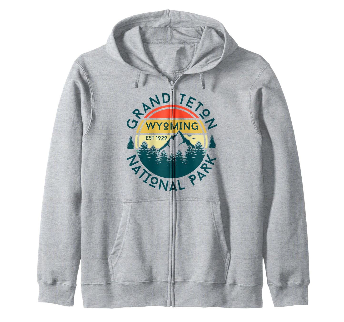 Grand Teton National Park Wyoming Usa Sweatshirt - Trendy Graphic Unisex - T-Shirt, Sweatshirt, Hoodie