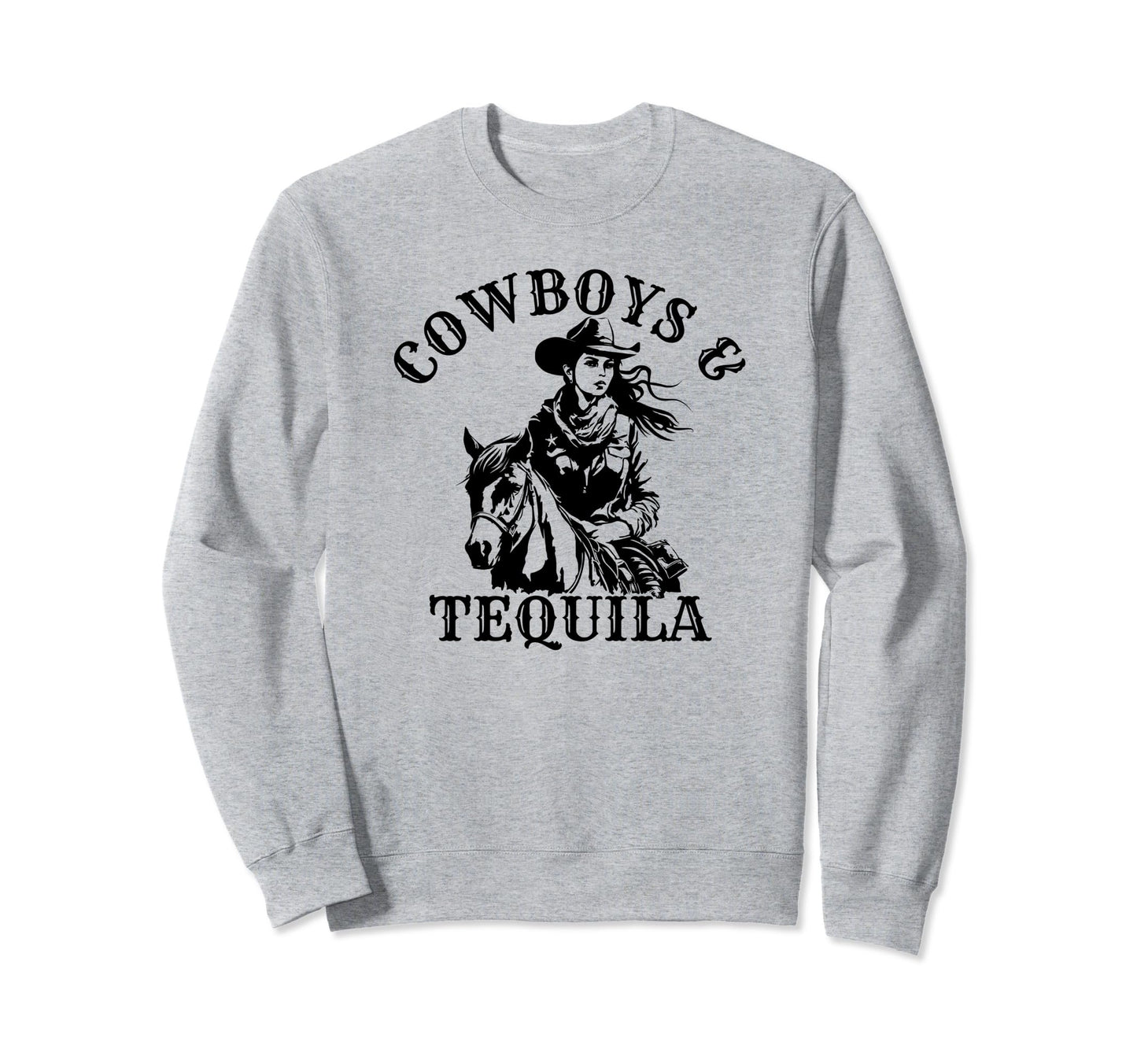 Womens Rodeo Western Country Sweatshirt - Casual Everyday Wear for Adults - T-Shirt, Sweatshirt, Hoodie