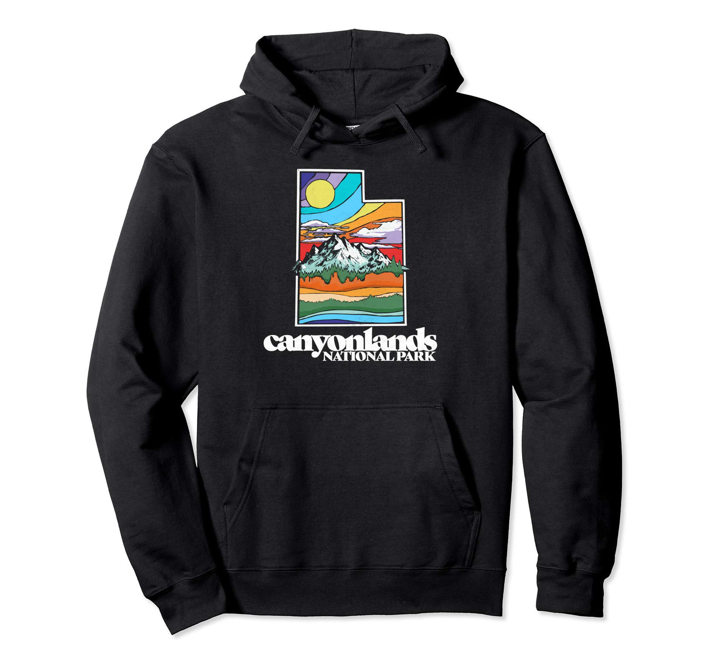 Canyonlands National Park Utah Nature Hoodie - Novelty Apparel for Adults - T-Shirt, Sweatshirt, Hoodie