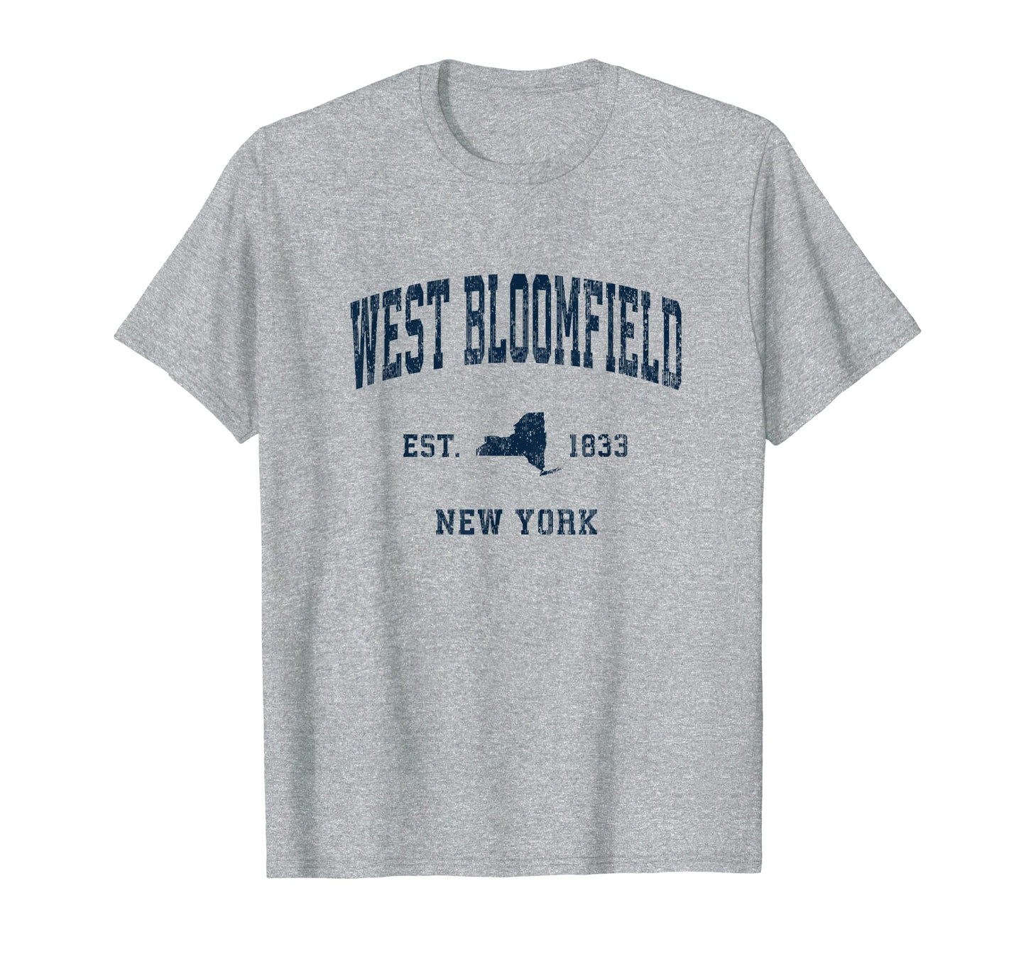 West Bloomfield New York Ny Athletic T-Shirt - Streetwear Style Unisex - T-Shirt, Sweatshirt, Hoodie