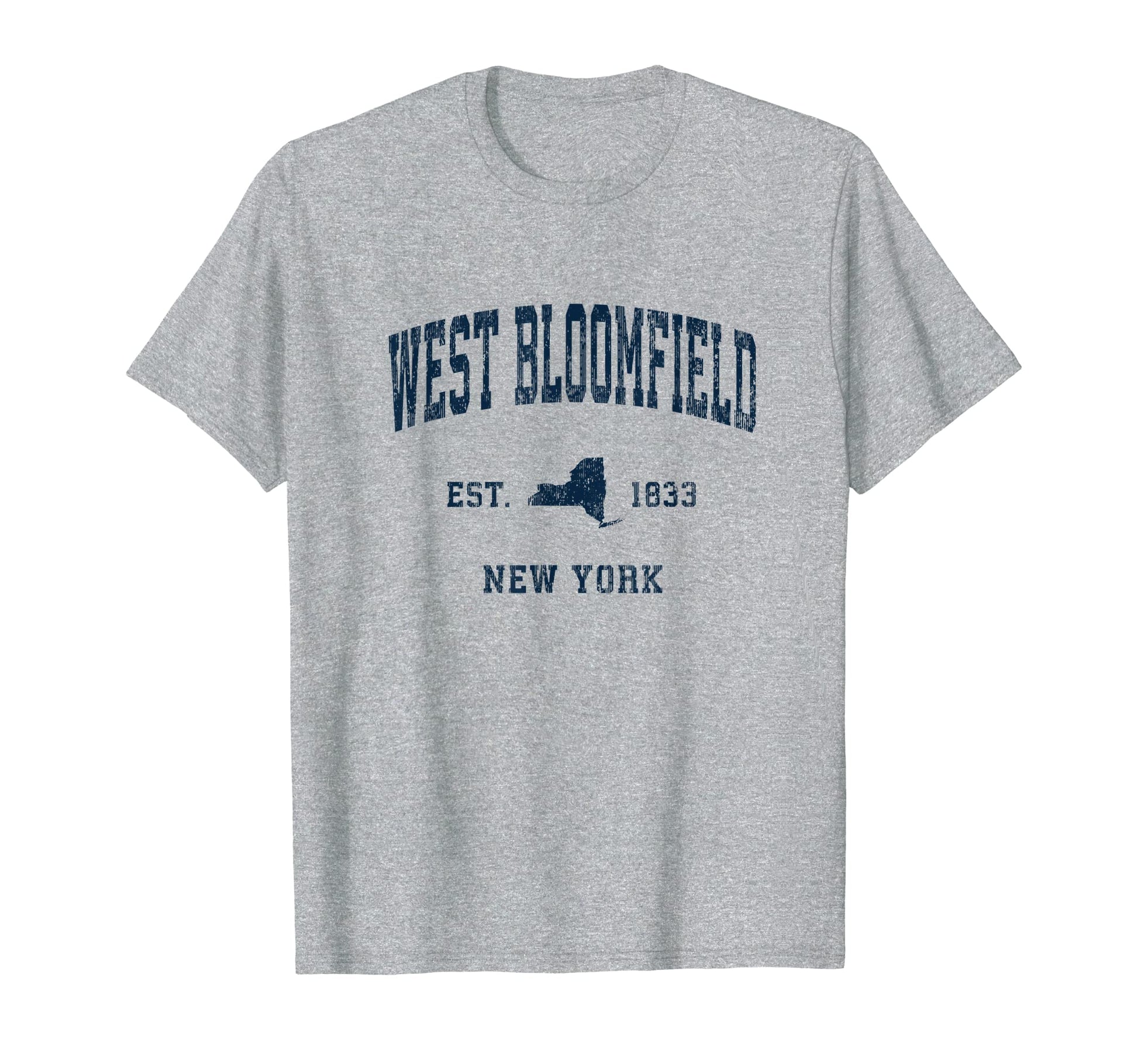 West Bloomfield New York Ny Athletic T-Shirt - Streetwear Style Unisex - T-Shirt, Sweatshirt, Hoodie