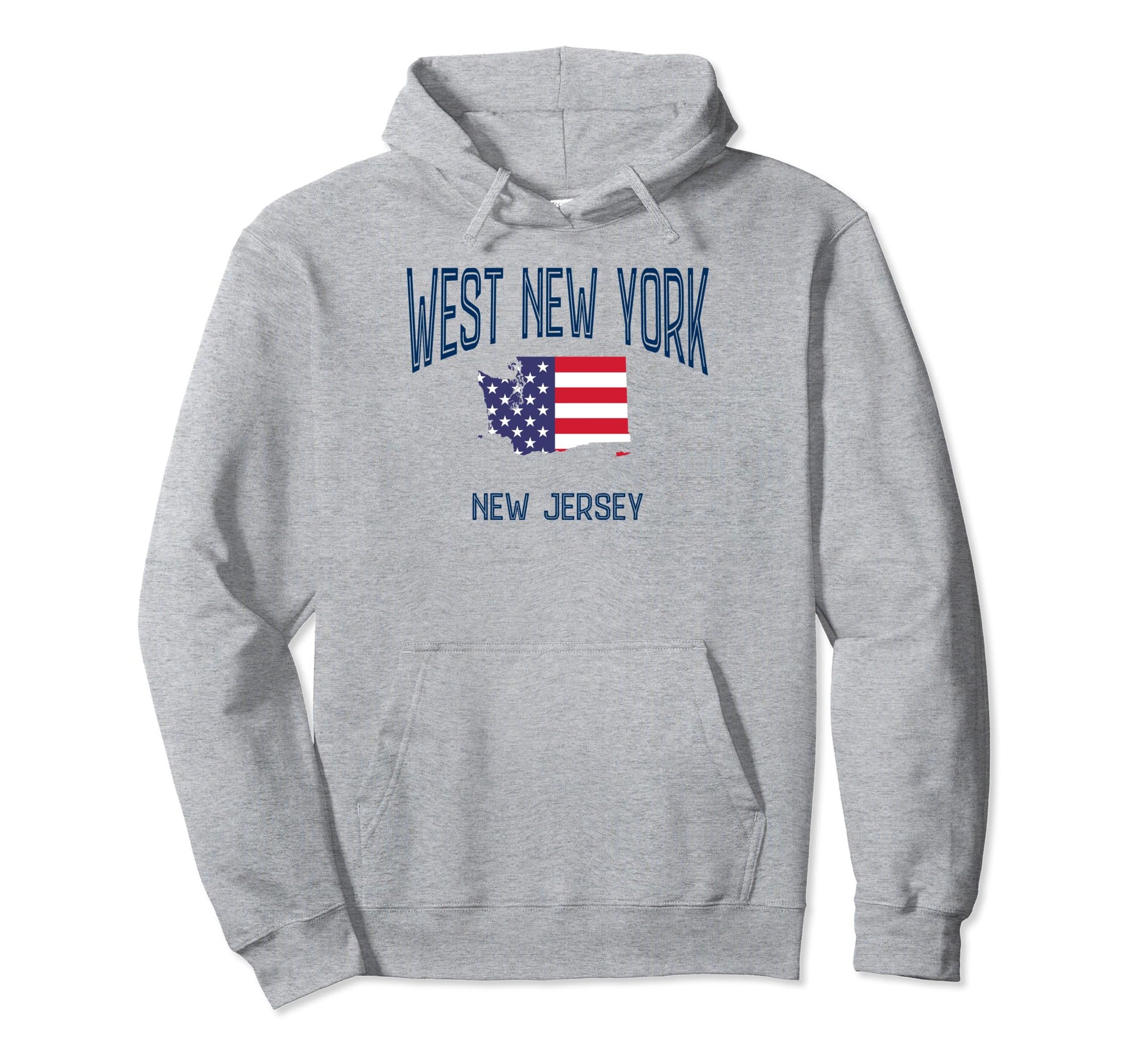 West New York New Jersey Nj Athletic Hoodie - Aesthetic Graphic for Adults - T-Shirt, Sweatshirt, Hoodie