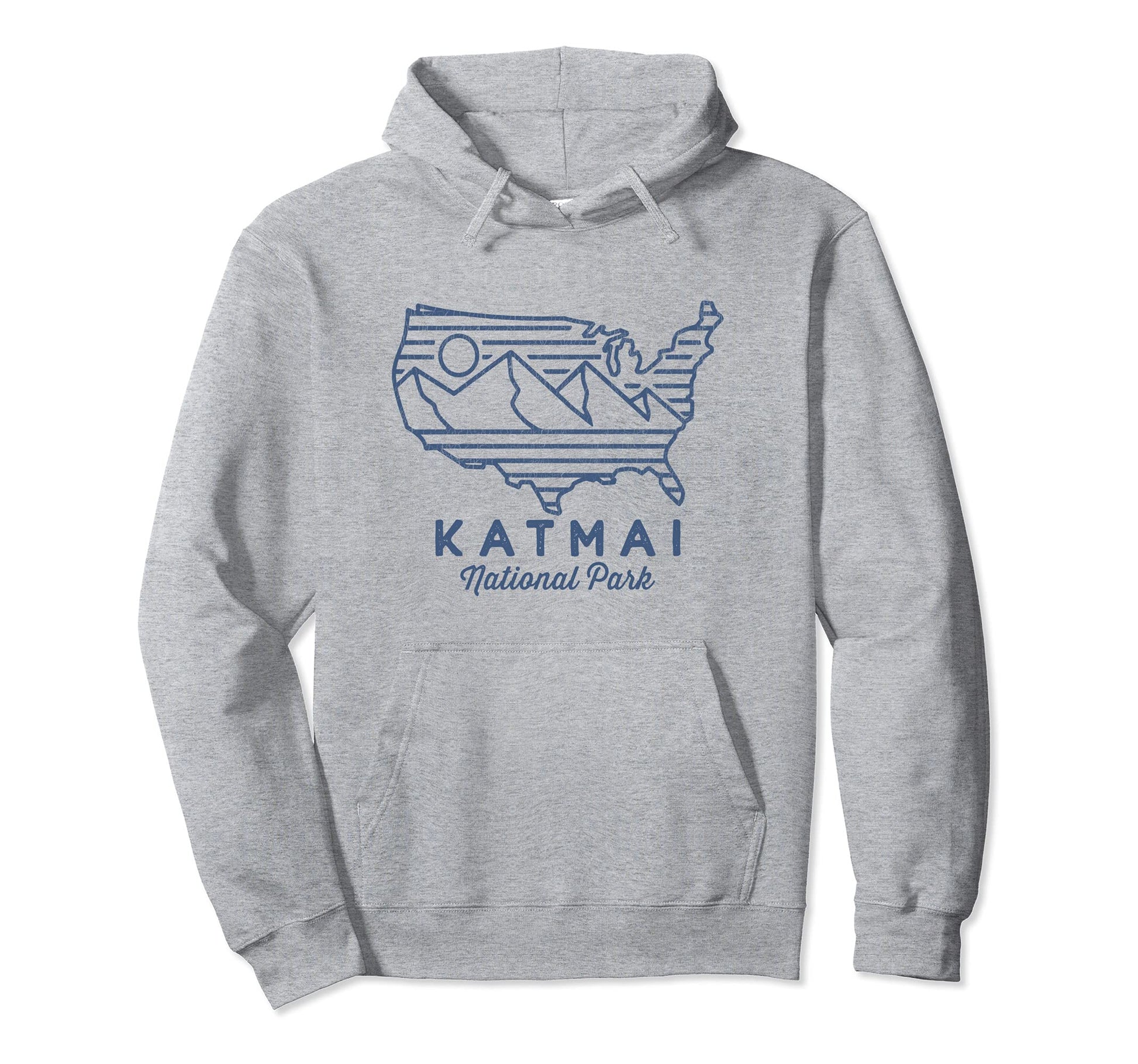 Katmai National Park Alaska Hoodie - Casual Everyday Wear for Adults - T-Shirt, Sweatshirt, Hoodie