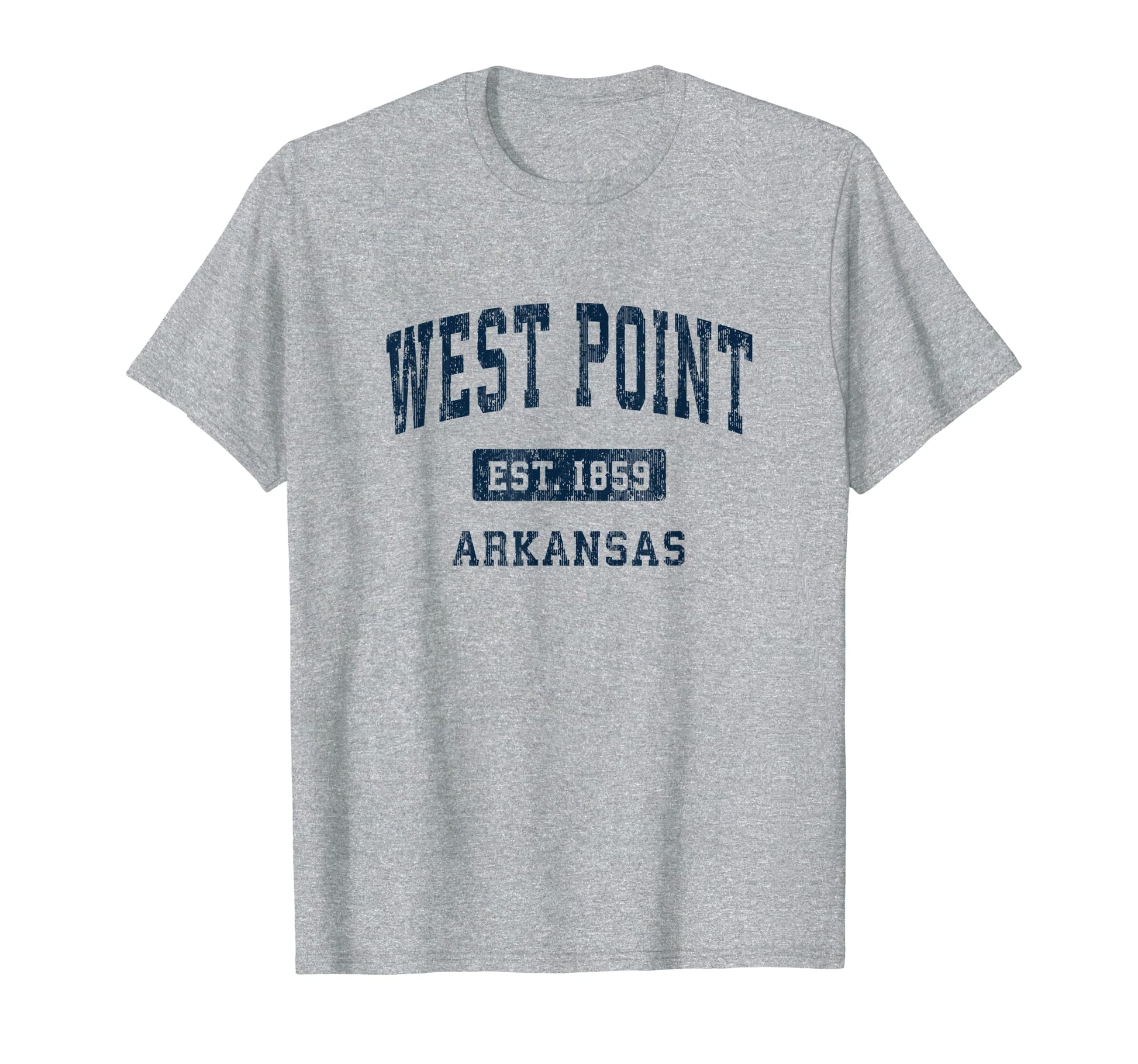West Point Arkansas Ar Athletic Sports T-Shirt - Novelty Apparel Unisex - T-Shirt, Sweatshirt, Hoodie