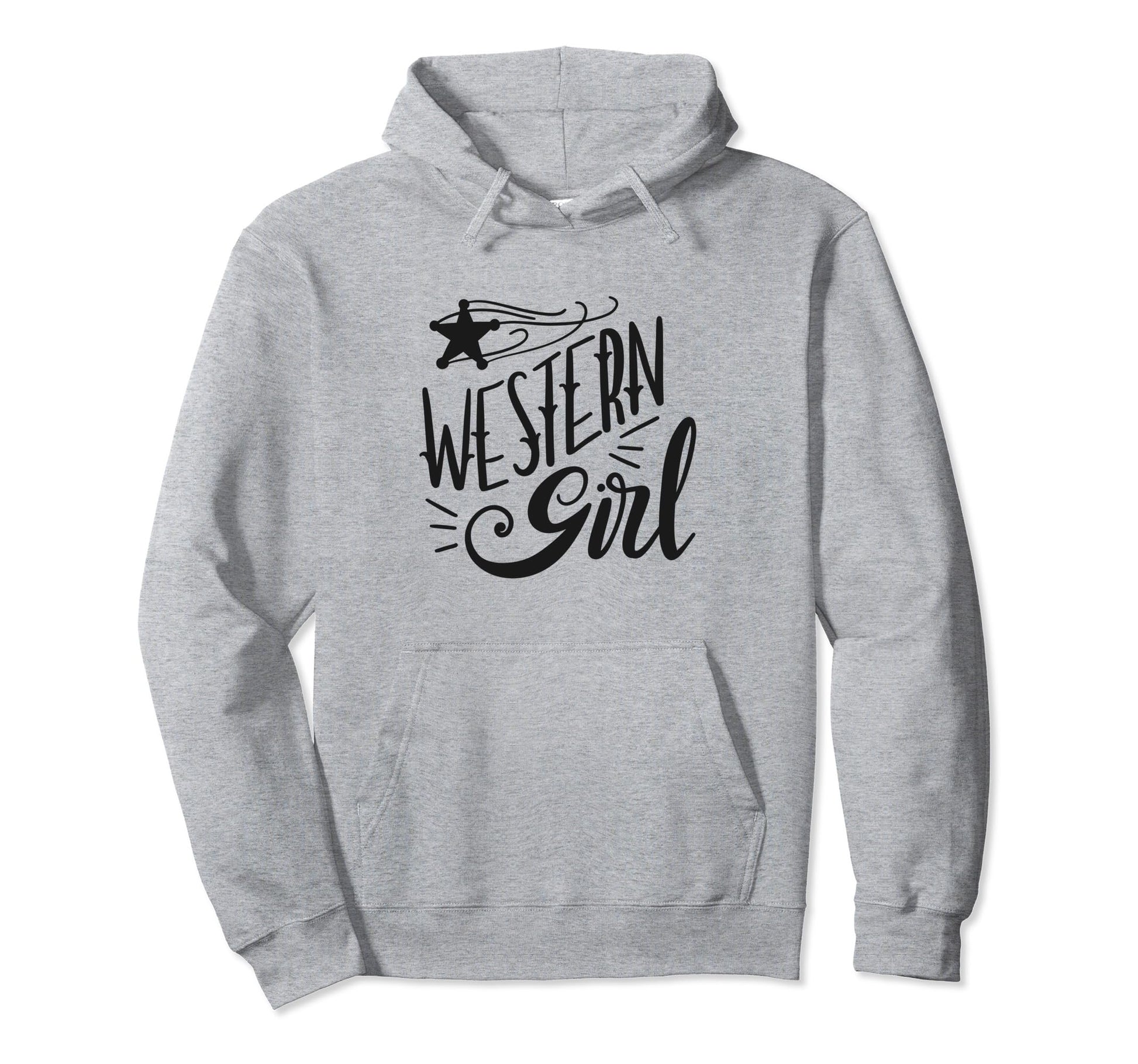 Western Cowboy Rodeo Cowgirl Hoodie - Casual Everyday Wear Men Women - T-Shirt, Sweatshirt, Hoodie