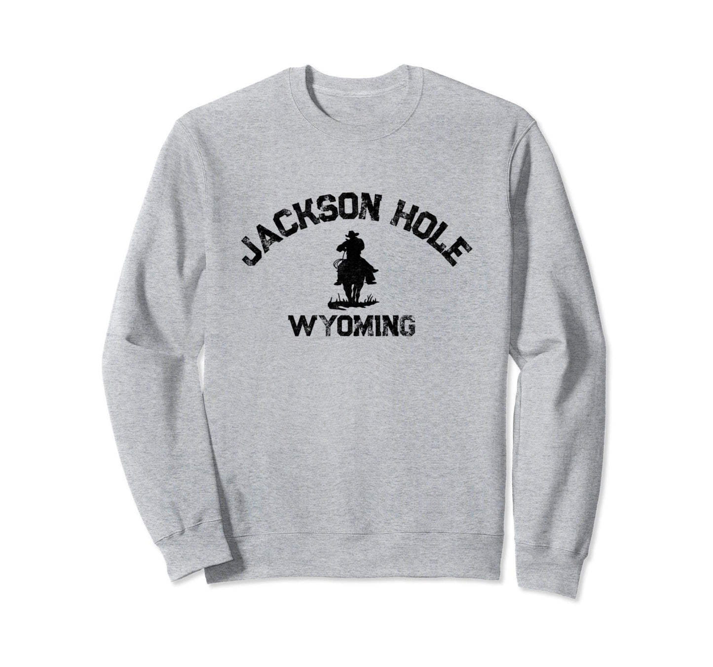 Jackson Hole Wyoming American Horse Sweatshirt - Trendy Graphic Unisex - T-Shirt, Sweatshirt, Hoodie