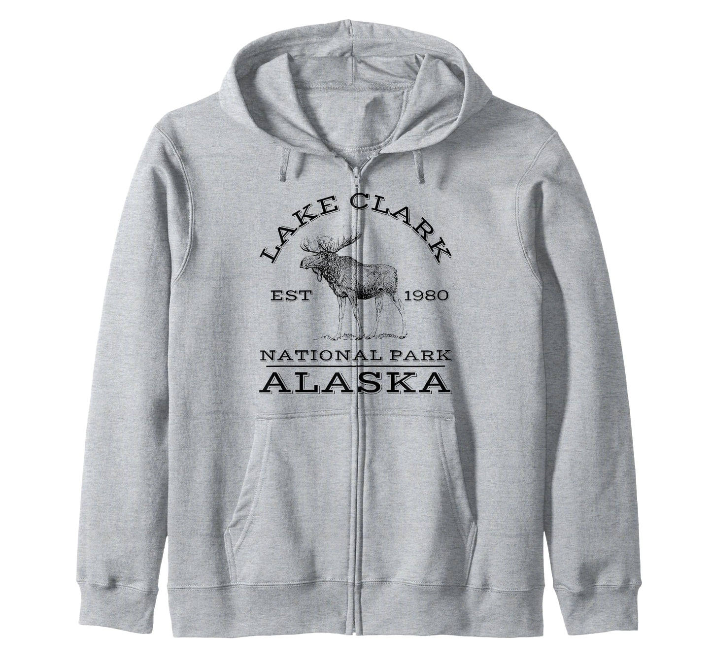 Lake Clark National Park Alaska Usa Outdoor Hoodie - Novelty Apparel Unisex - T-Shirt, Sweatshirt, Hoodie