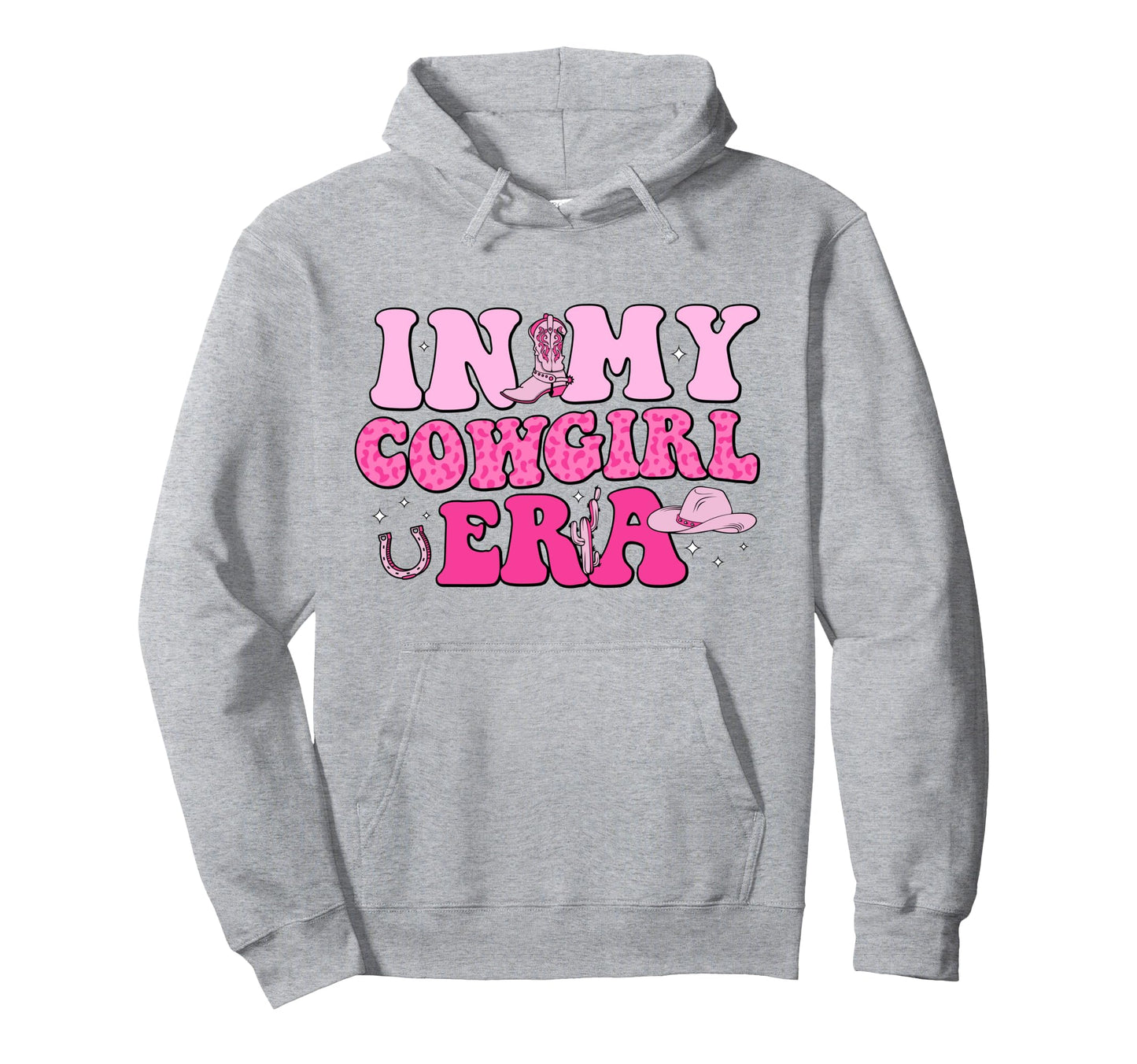 Groovy My Cowgirl Era Western Rodeo Hoodie - Novelty Apparel Unisex - T-Shirt, Sweatshirt, Hoodie