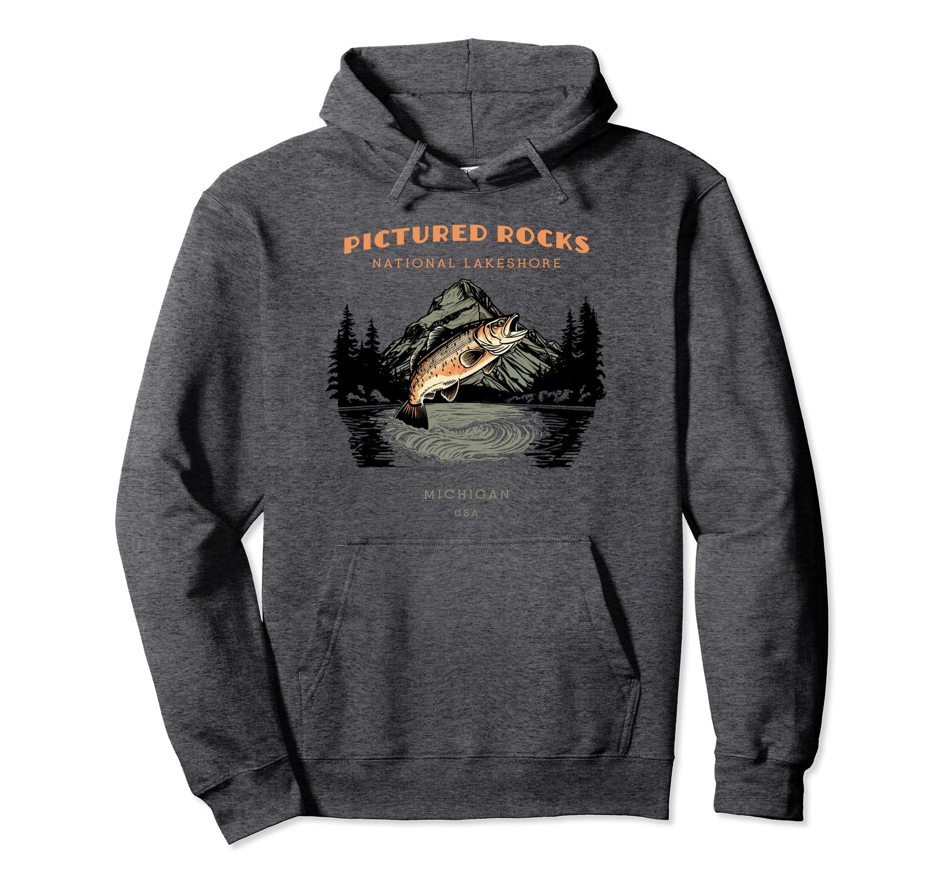 Pictured Rocks National Lakeshore Hoodie - Novelty Apparel for Adults - T-Shirt, Sweatshirt, Hoodie